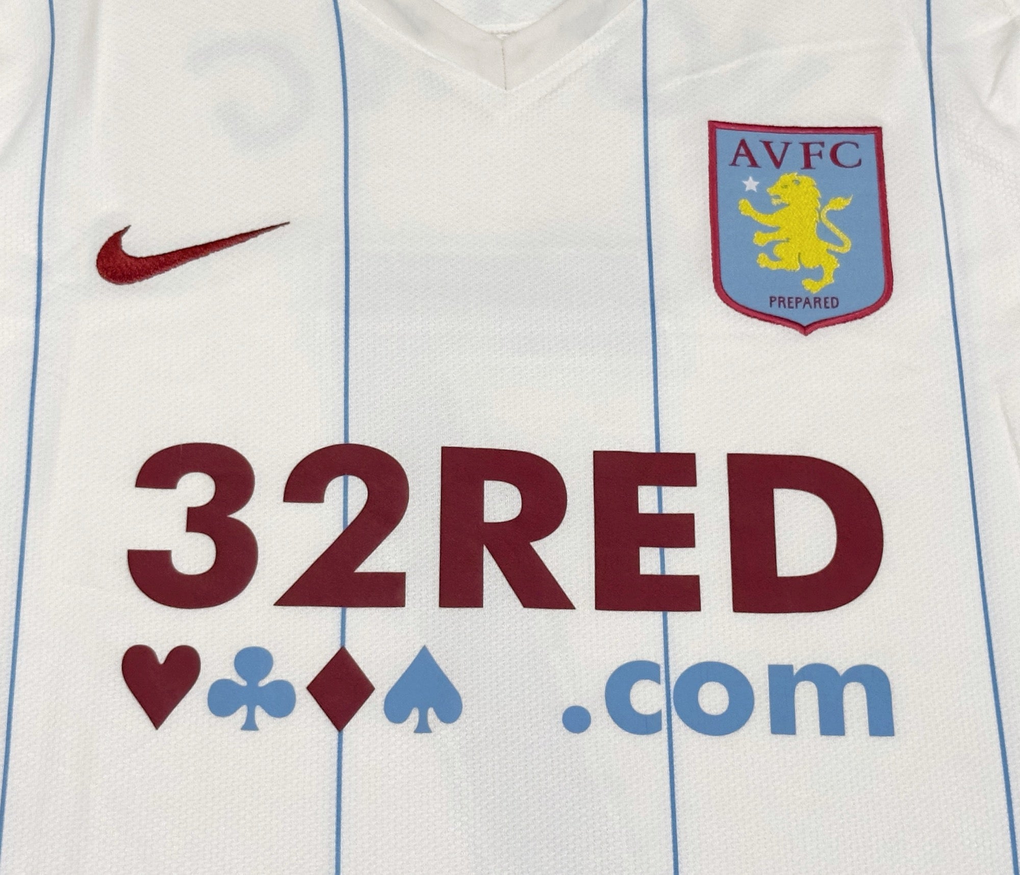 2007/08 Aston Villa #7 YOUNG Away Jersey (L) L/S