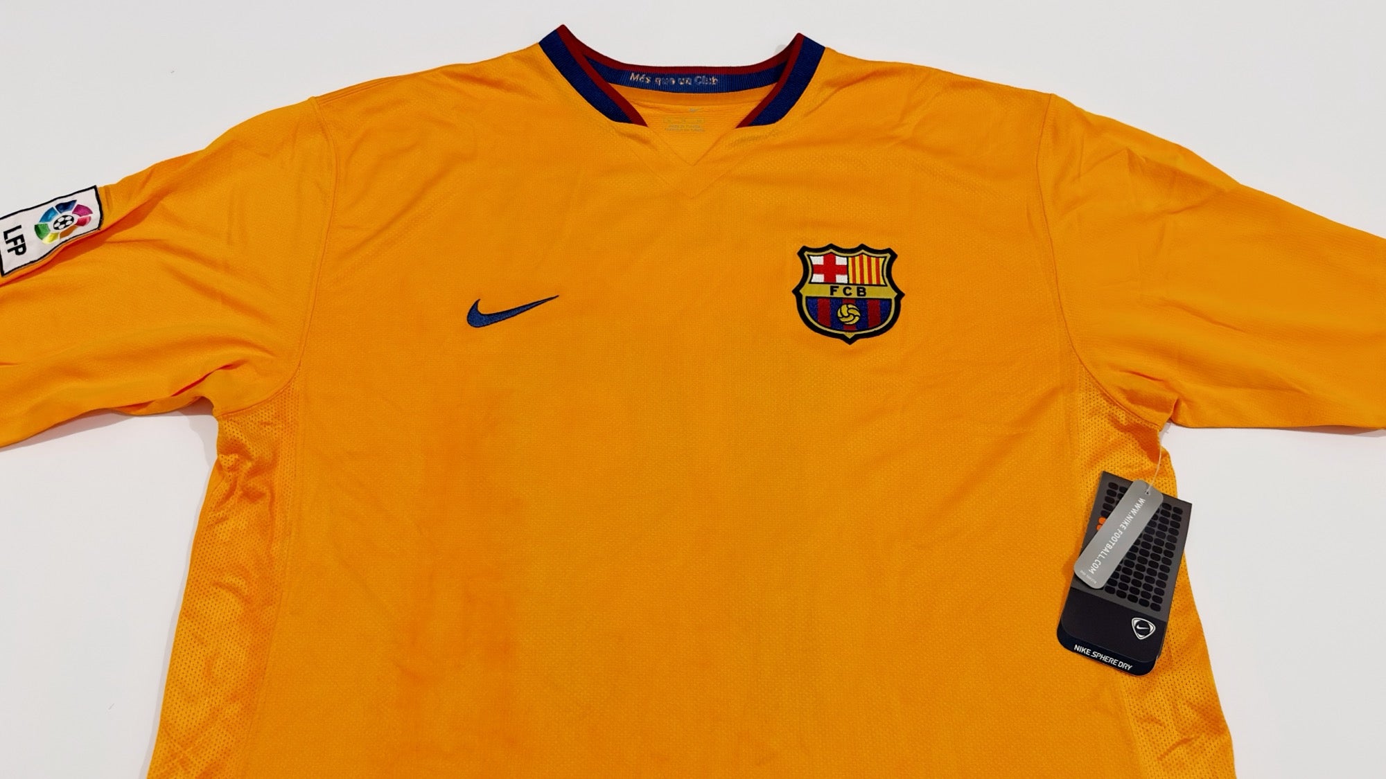 2006/07 Barcelona #19 MESSI Away Jersey (XL)