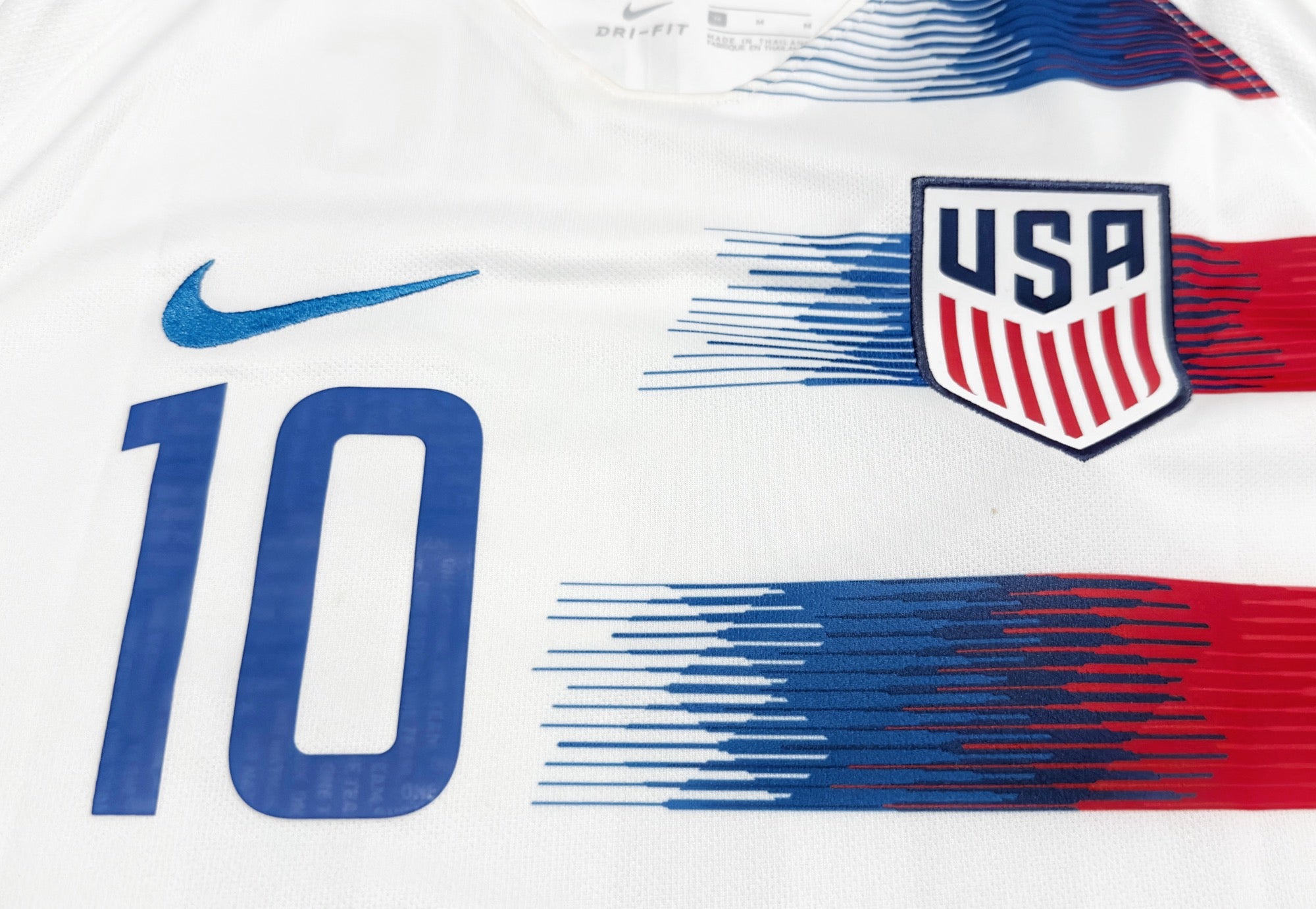2018/19 USA #10 PULISIC Home Jersey (M)