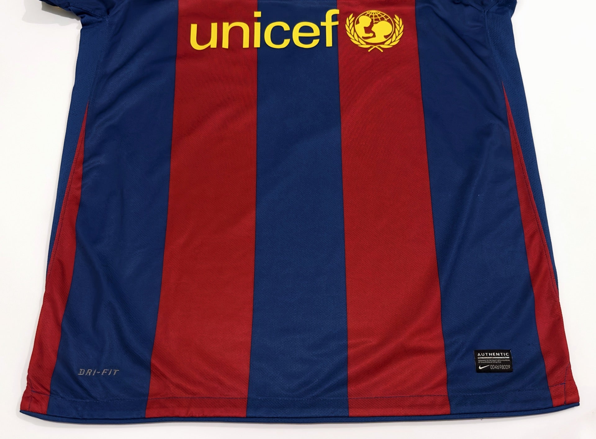 2010/11 Barcelona #7 DAVID VILLA Home Jersey (L)