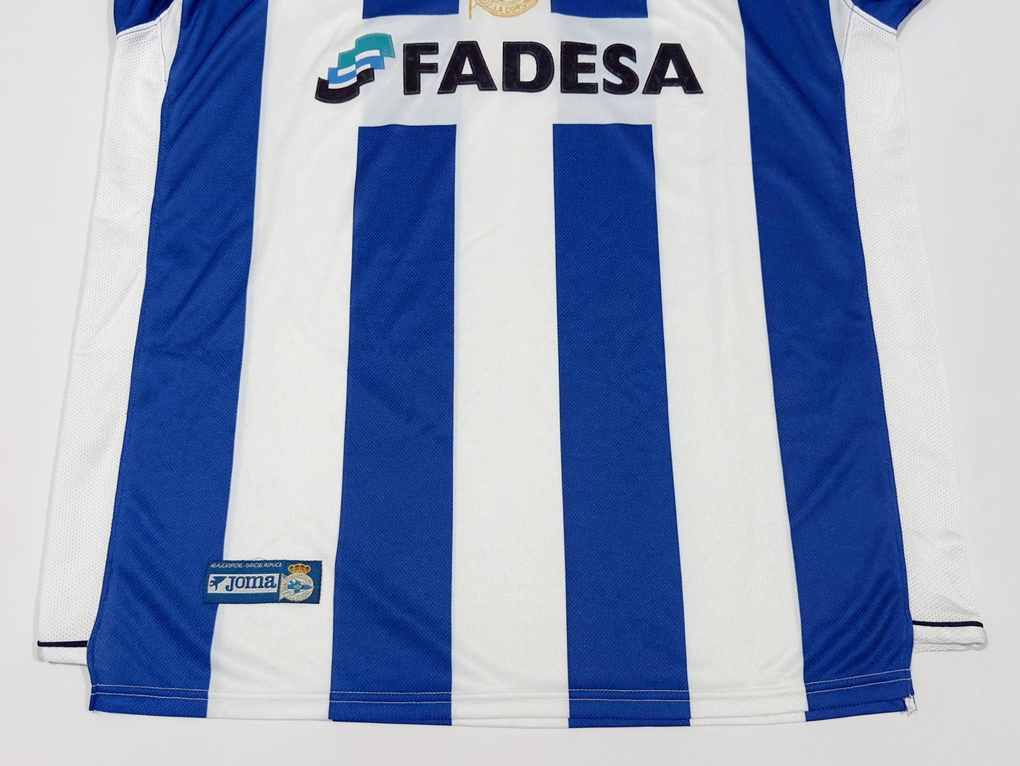 2002/03 Deportivo La Coruña Home Jersey (XL)