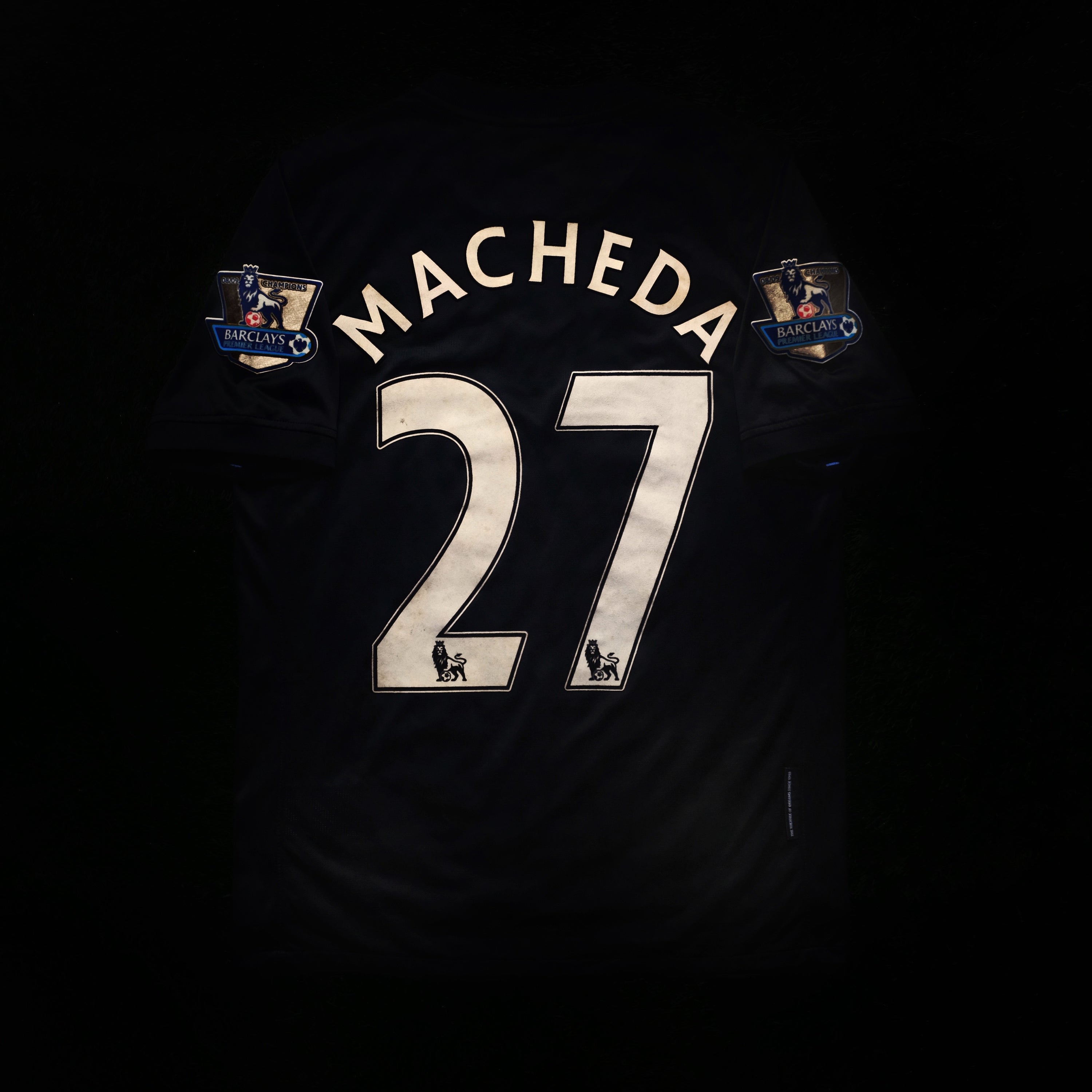 2009/10 Man Utd #27 MACHEDA Away Jersey (S)