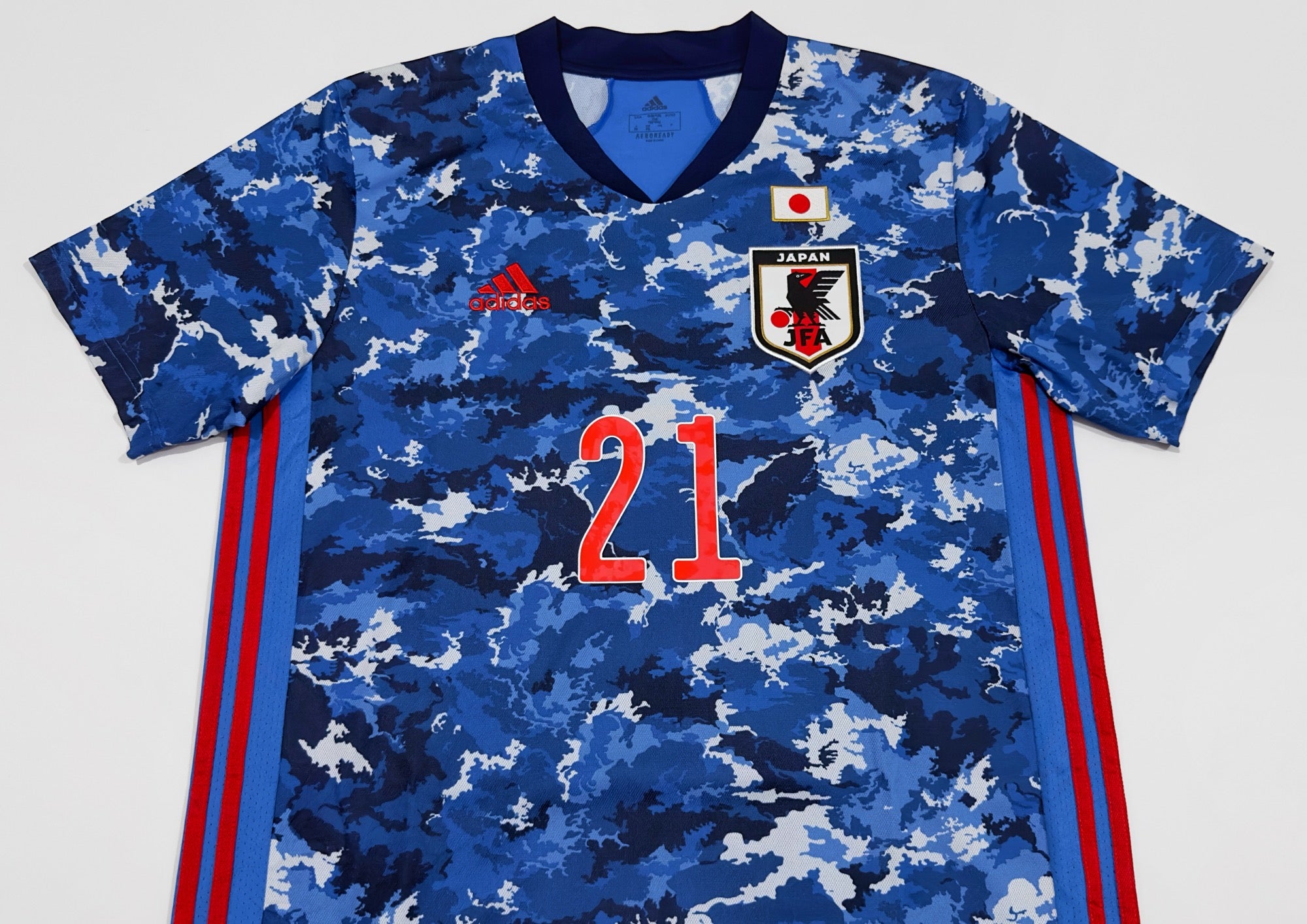 2020/21 Japan #21 MITOMA Home Jersey (L)