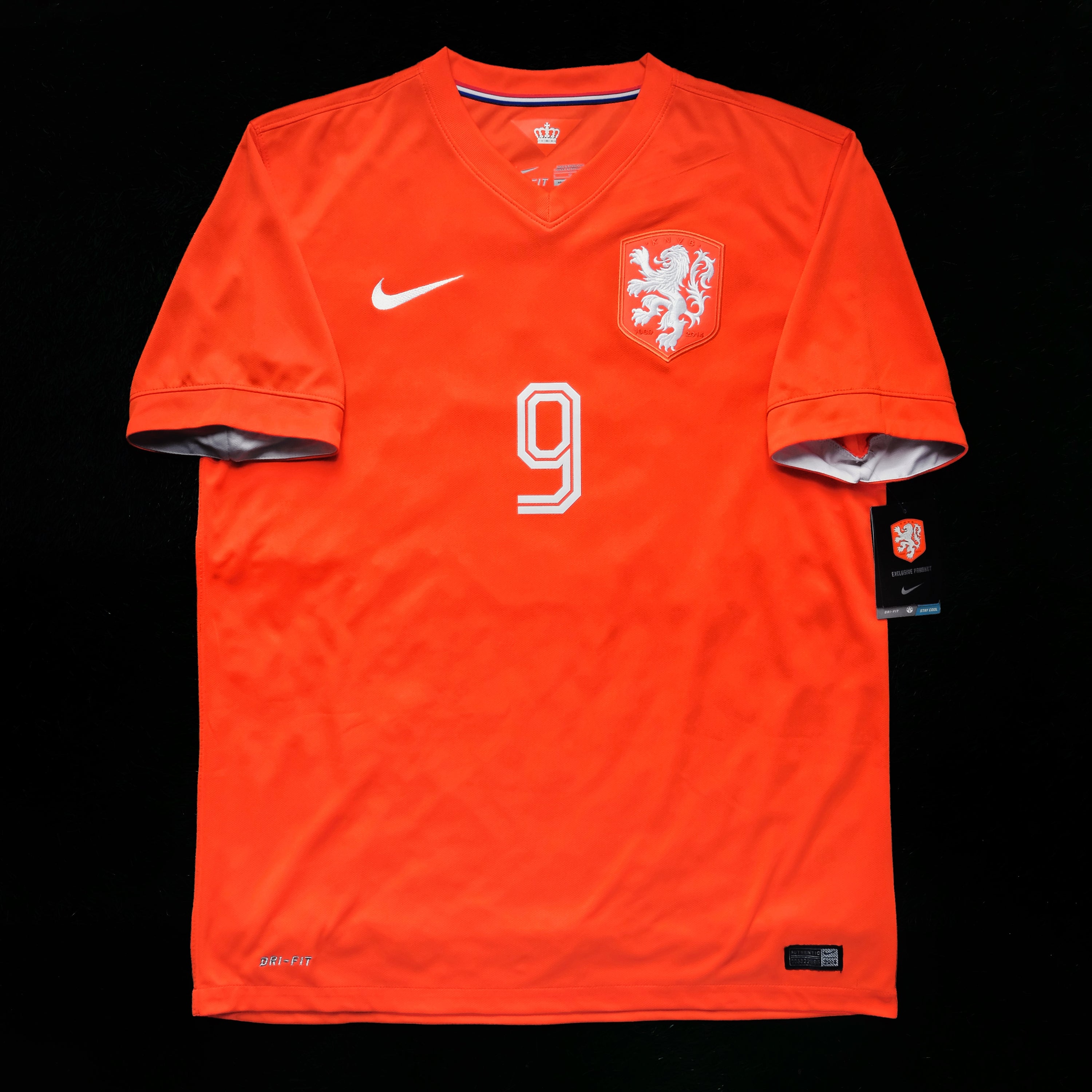 2014/15 Netherlands #9 V.PERSIE Home Jersey (L)