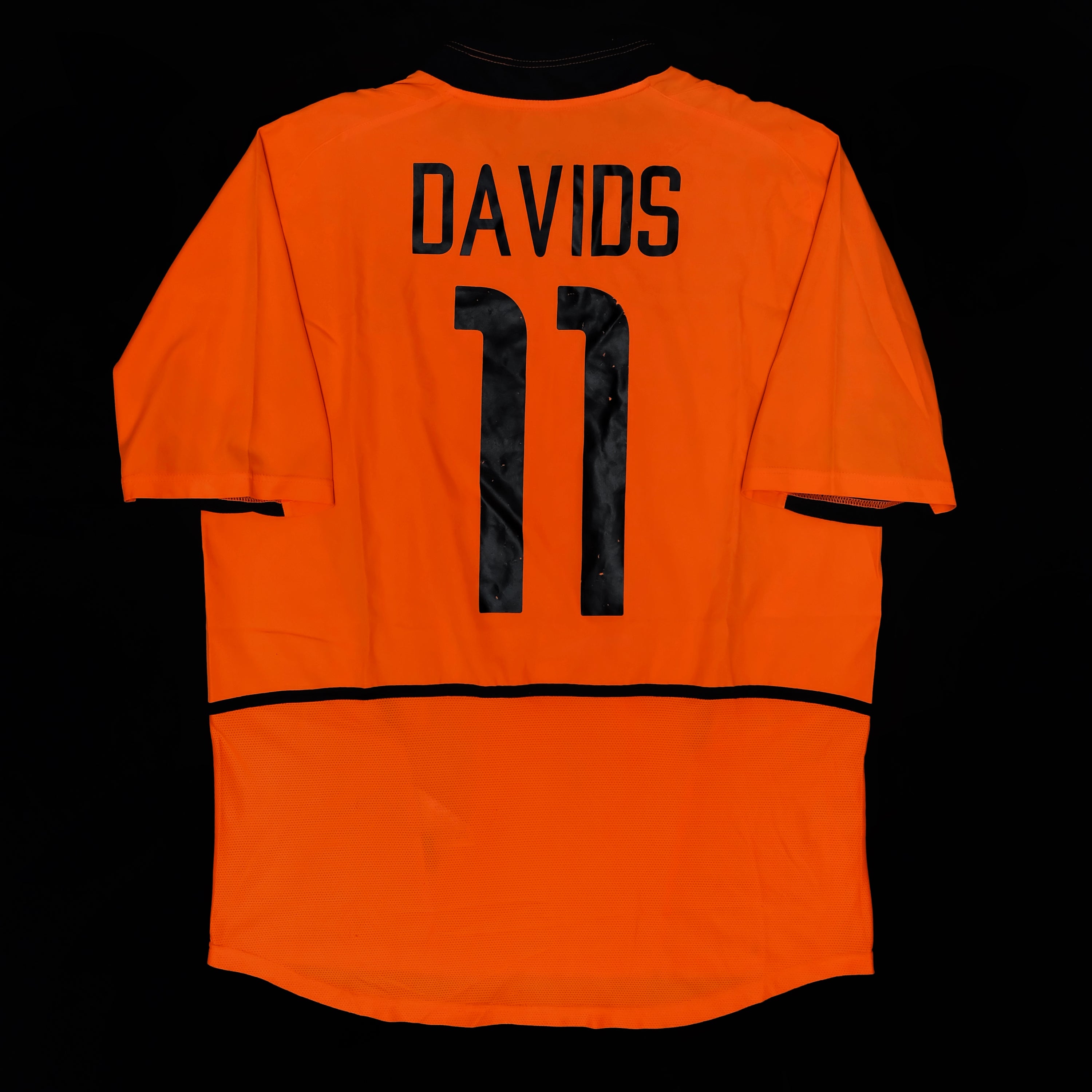 2002/03 Netherlands #11 DAVIDS Home Jersey (L)
