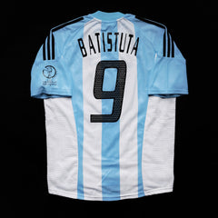 2002/03 Argentina #9 BATISTUTA Home Jersey (M)