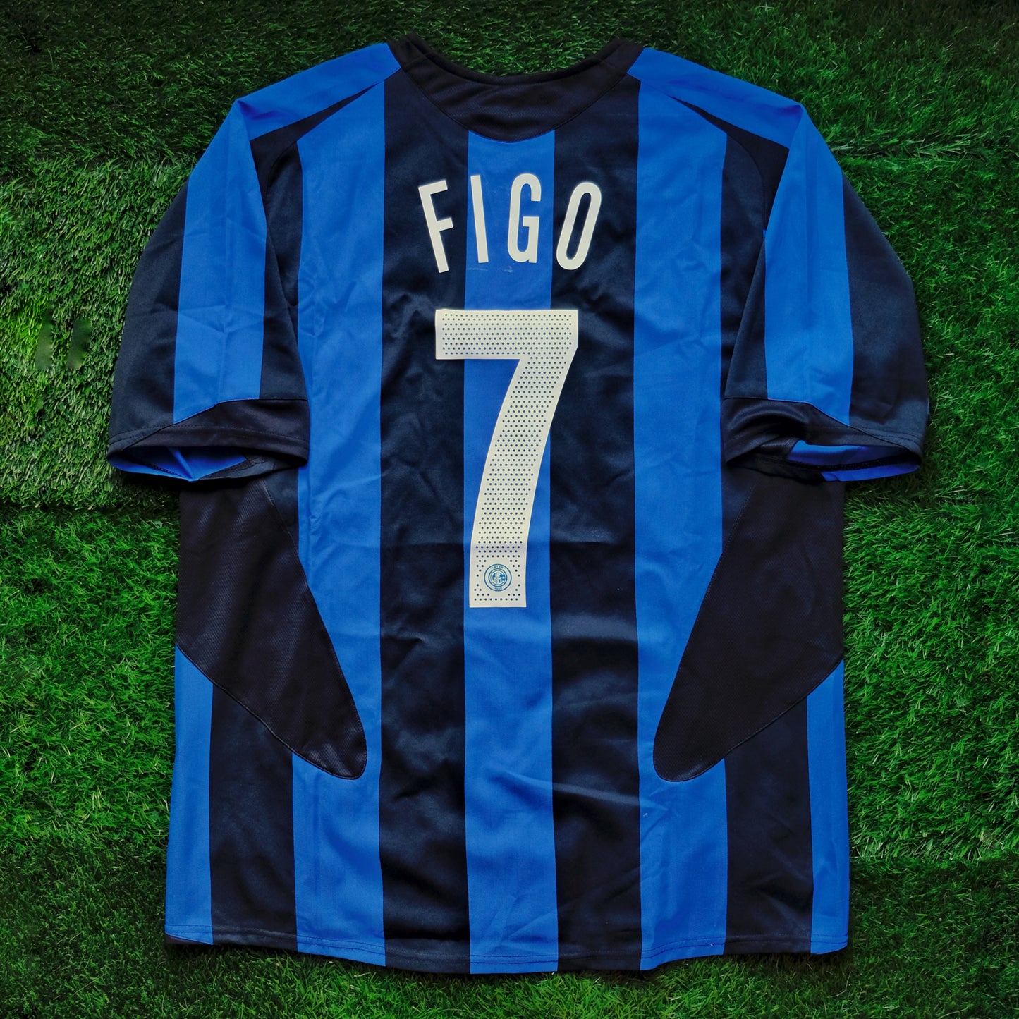 2005/06 Inter Milan #7 FIGO Home Jersey (L)