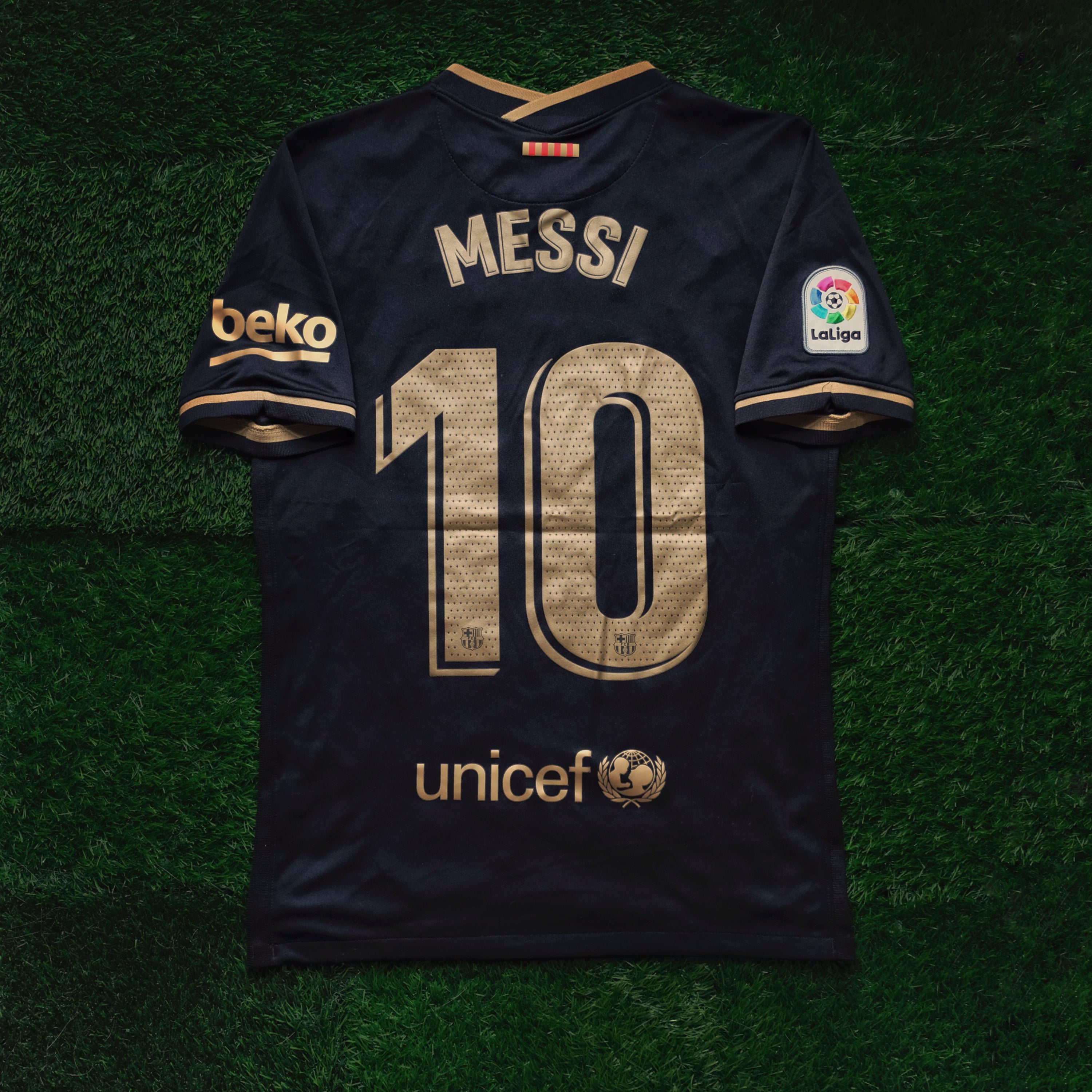 2020/21 Barcelona #10 MESSI Away Jersey (S)