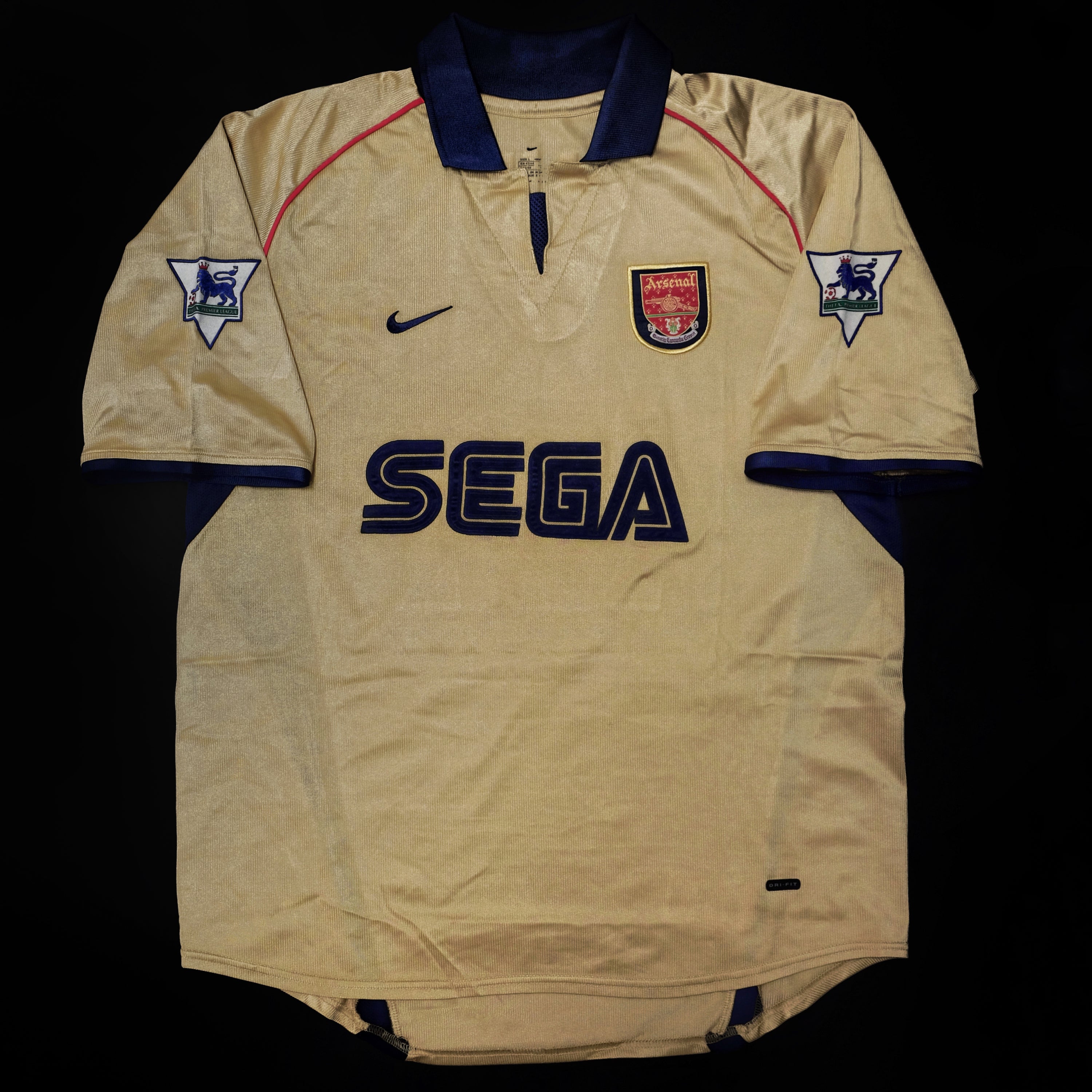 2001/02 Arsenal #21 PENNENT Away Jersey (L)