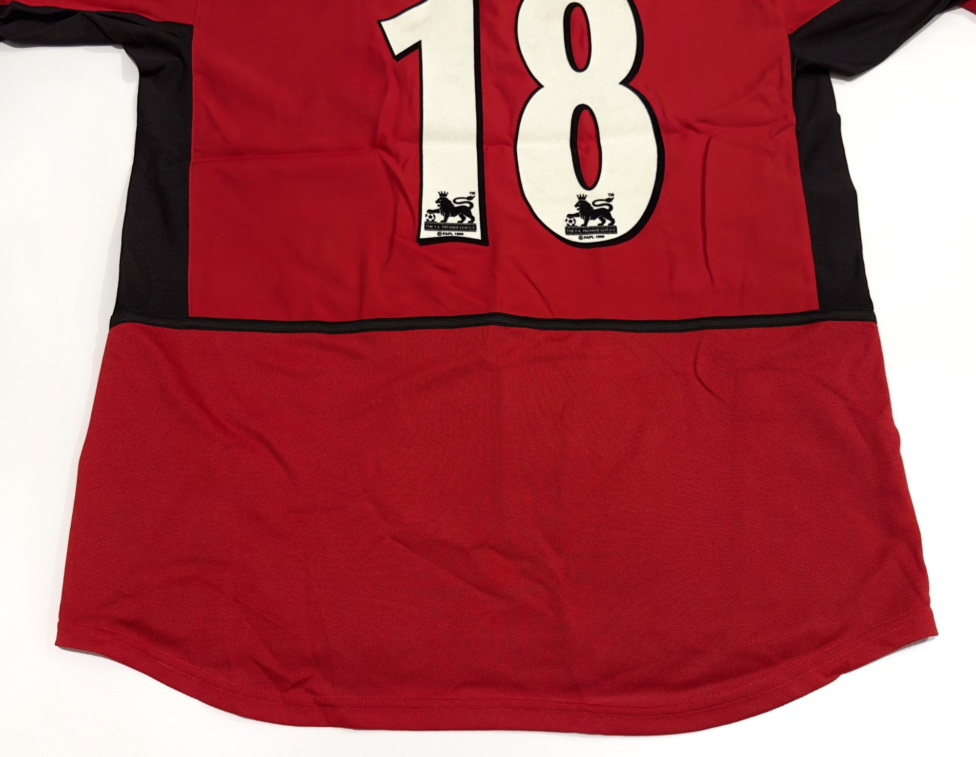 2002/04 Man Utd #18 SCHOLES Home Jersey (M)