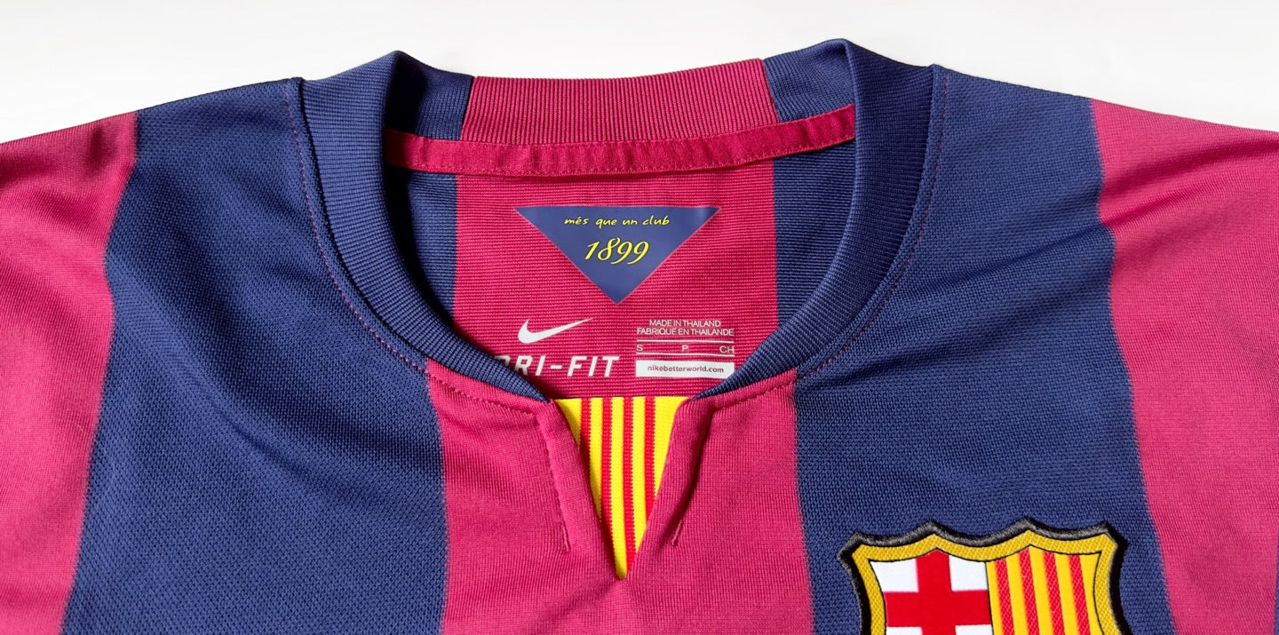 2014/15 Barcelona #10 MESSI Home Jersey (S)