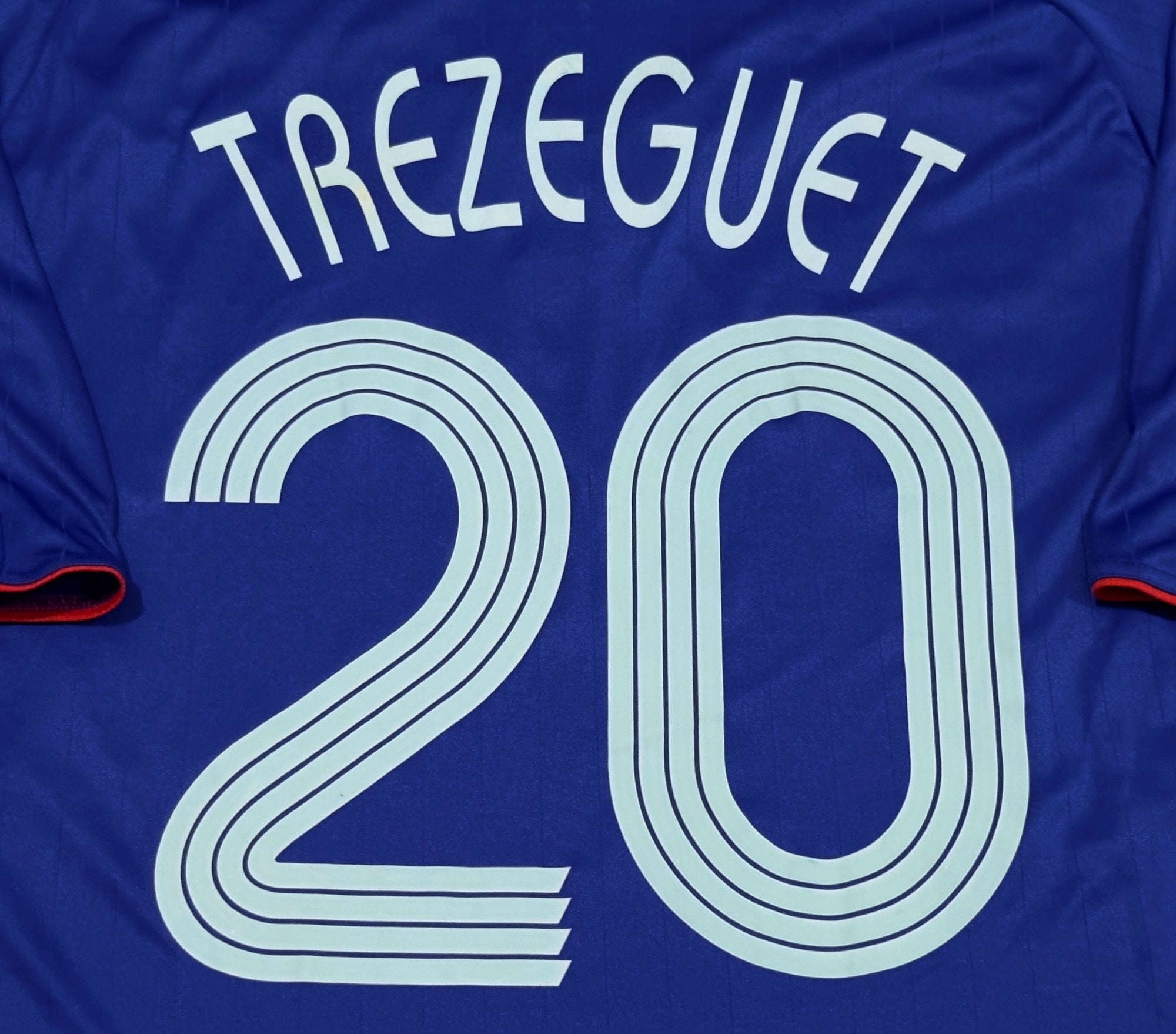 2006/07 France #20 TREZEGUET Home Jersey (XL)