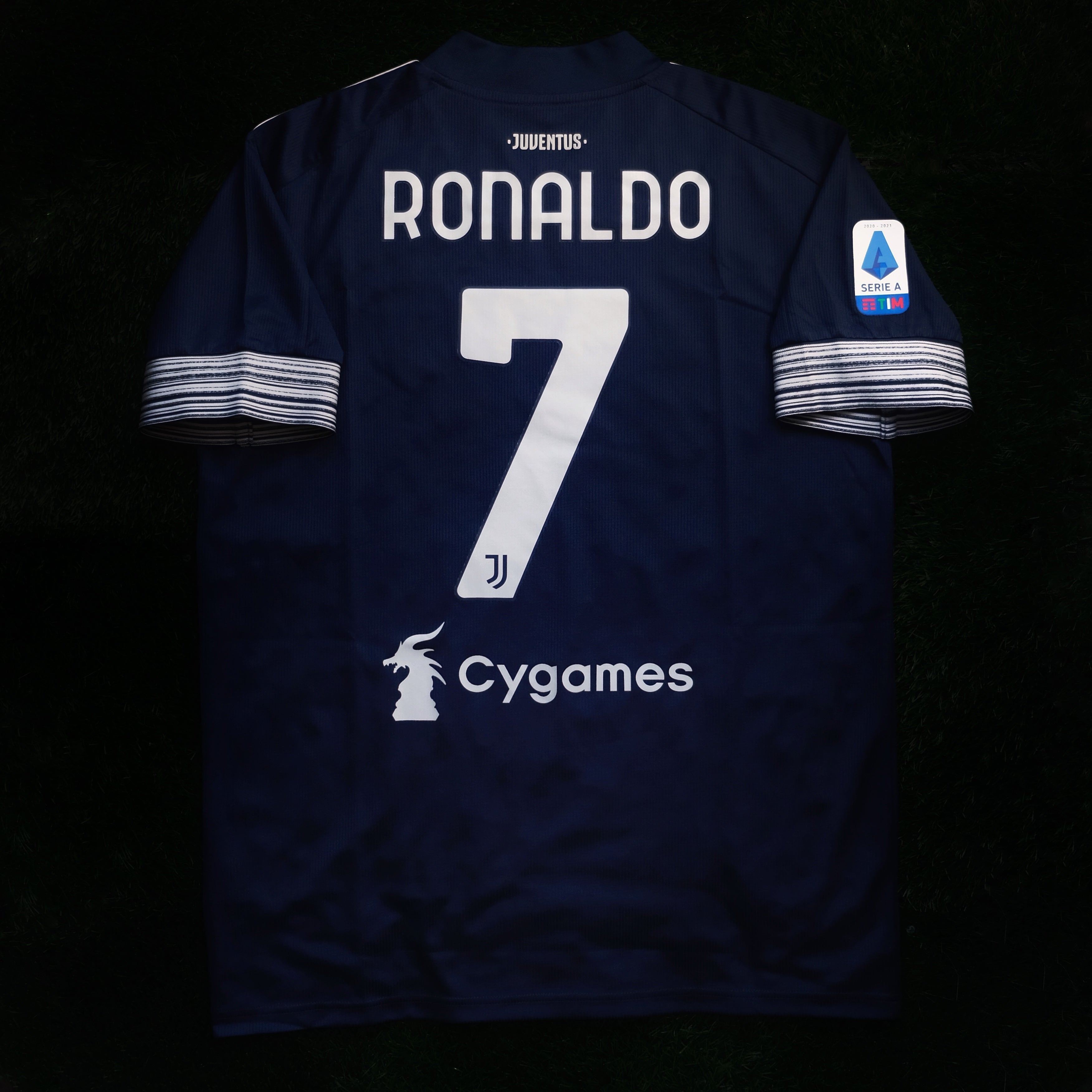2020/21 Juventus #7 RONALDO Away Jersey (L) – Double Kick Football