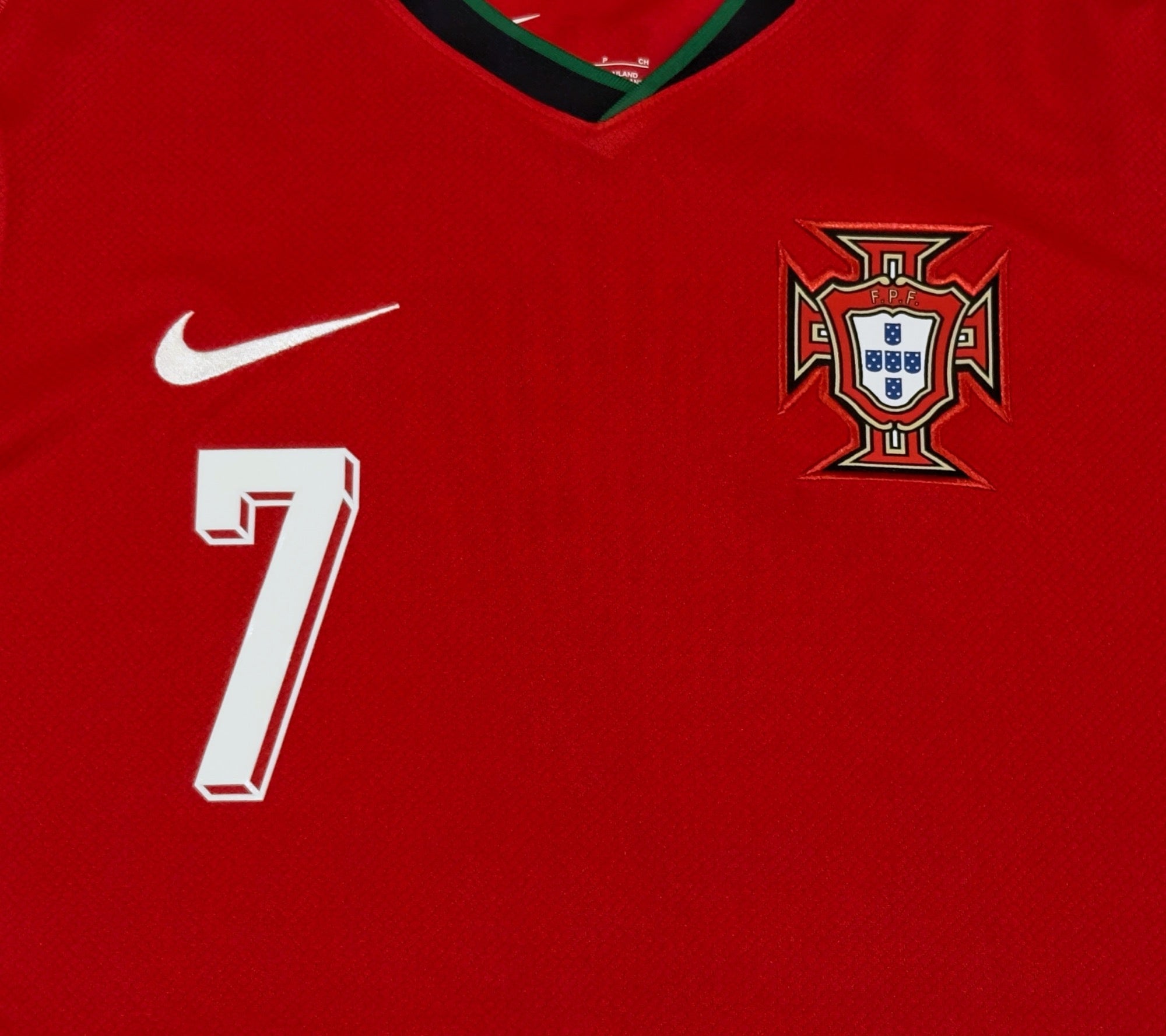 2024/25 Portugal #7 RONALDO Home Jersey (S)