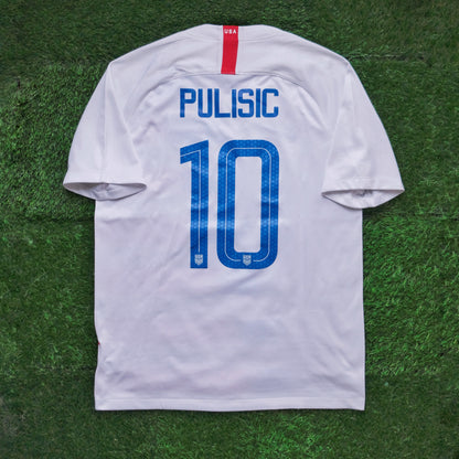 2018/19 USA #10 PULISIC Home Jersey (M)