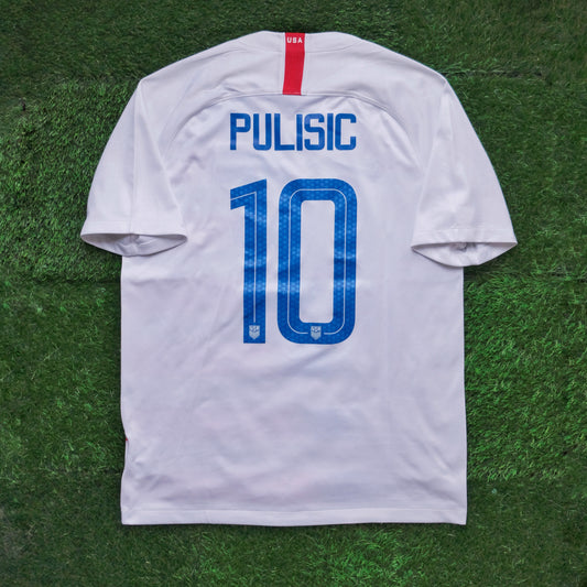 2018/19 USA #10 PULISIC Home Jersey (M)