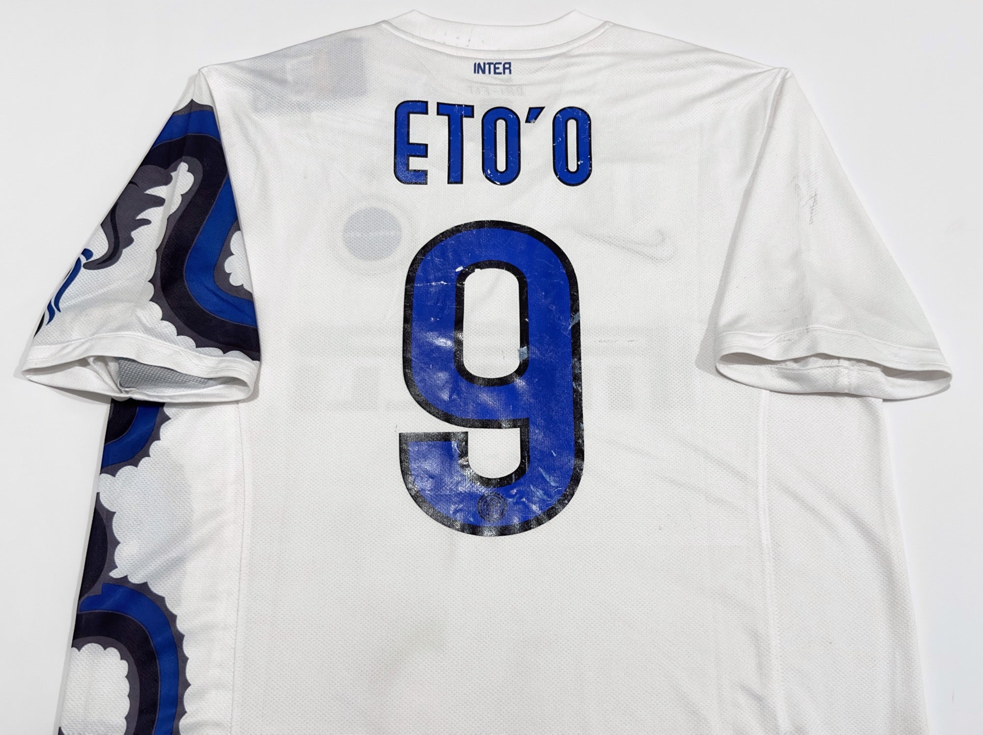 2010/11 Inter Milan #9 ETO'O Away Jersey (L)