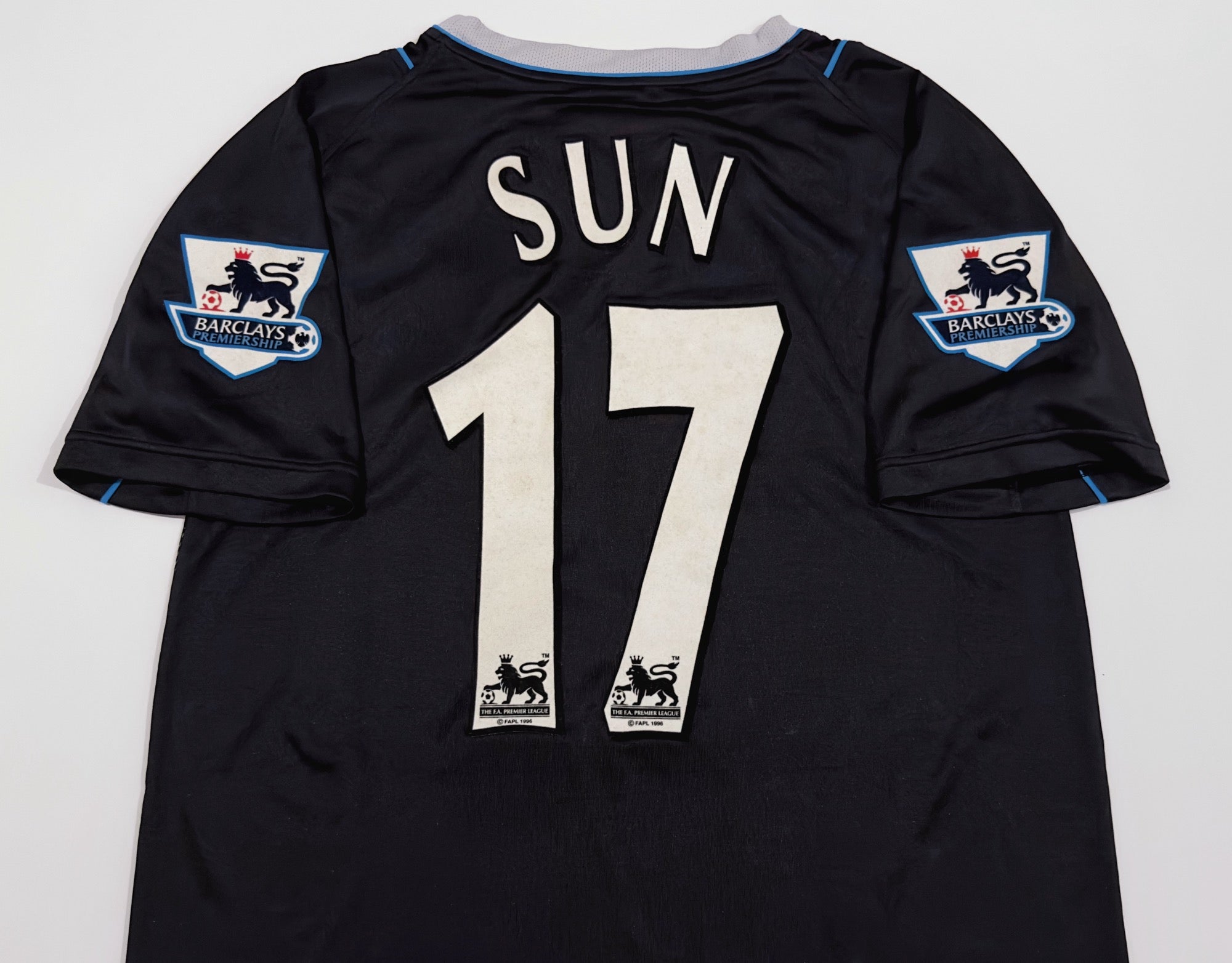 2006/07 Man City #17 SUN Away Jersey (M)