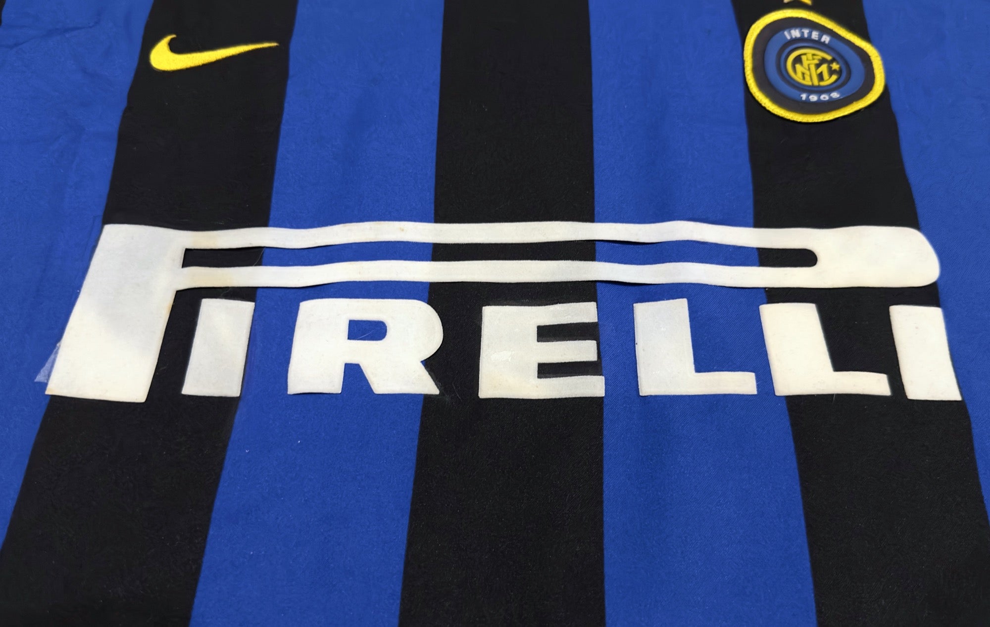 2002/03 Inter Milan #4 J.ZANETTI Home Jersey (XL)