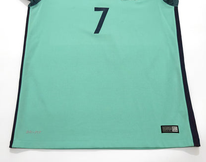 2016/17 Portugal #7 RONALDO Away Jersey (M)