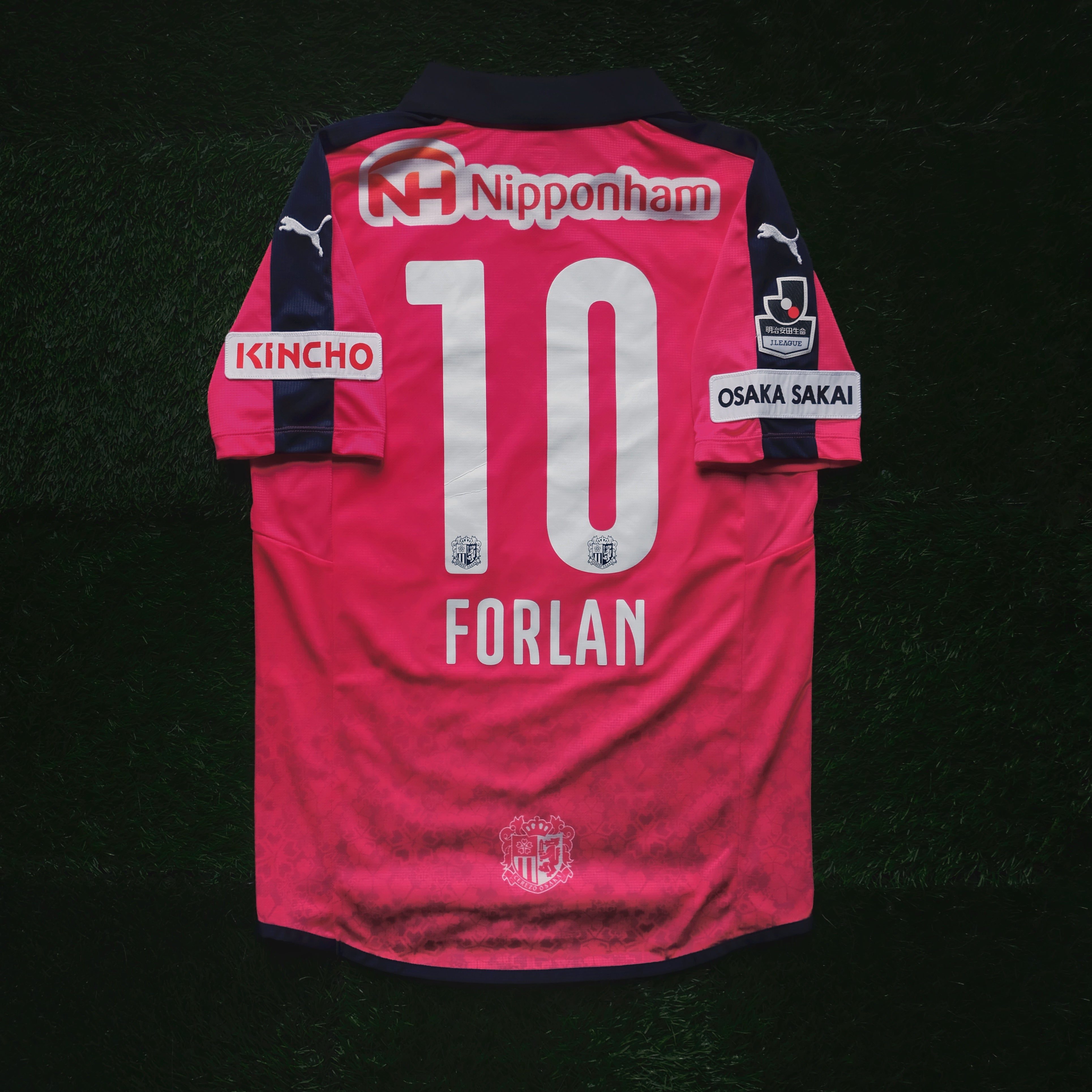 2015 Cerezo Osaka #10 FORLAN Home Jersey (S) – Double Kick
