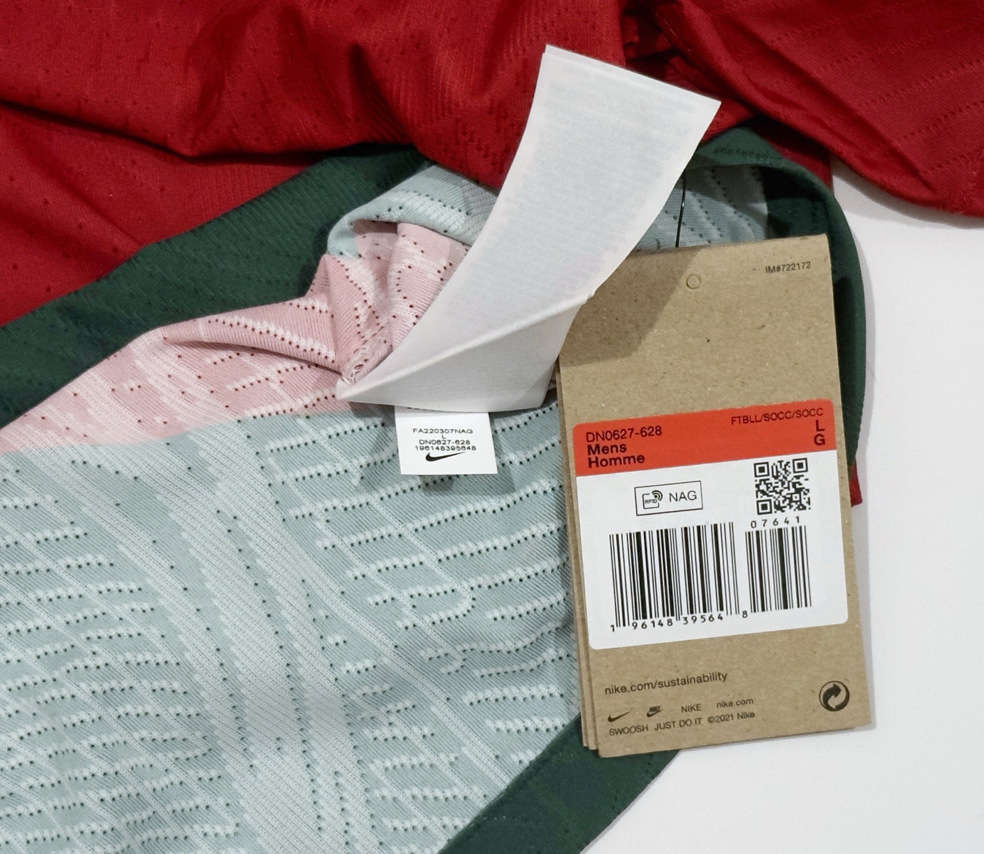 2022/23 Portugal Home Jersey (L)