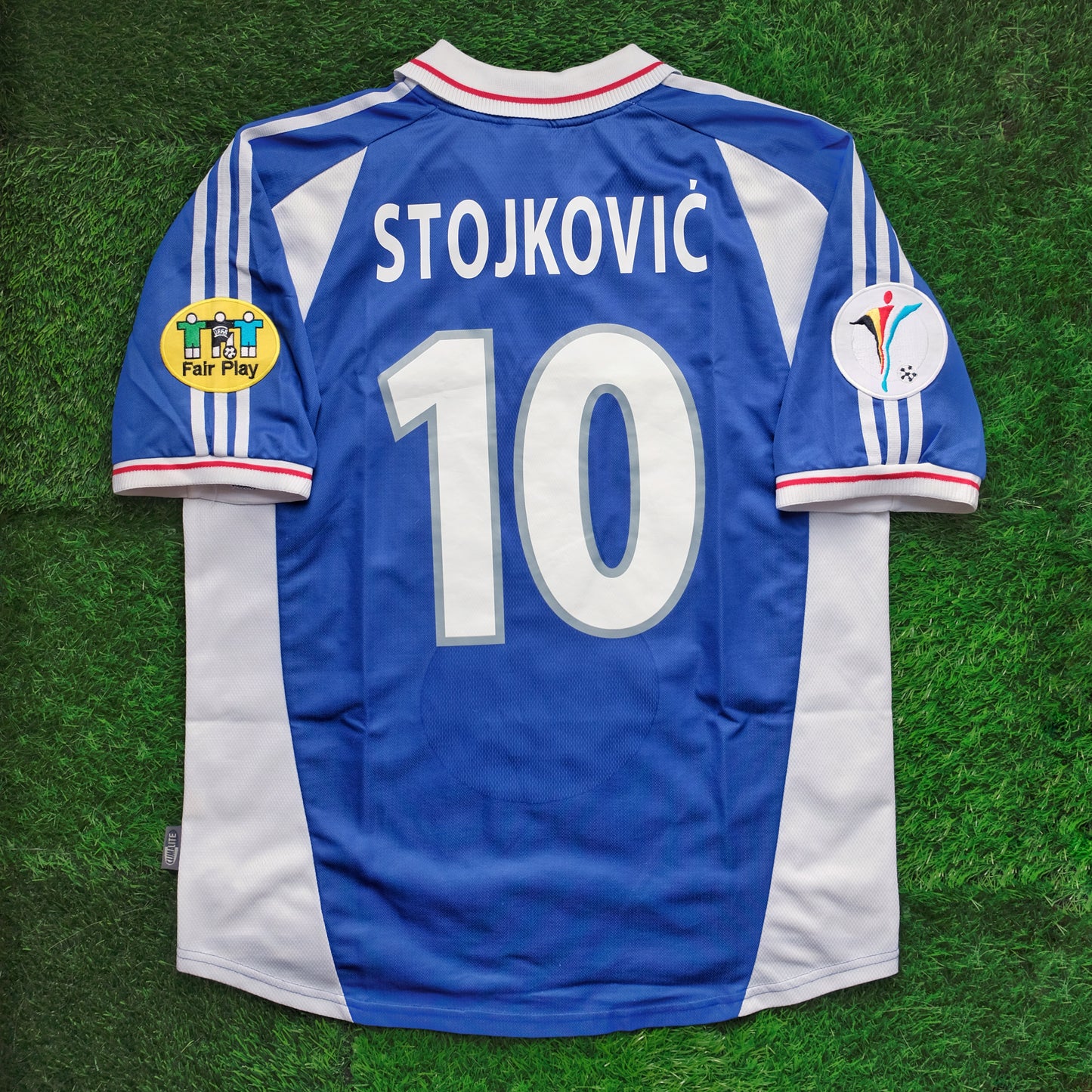 2000/01 FR Yugoslavia #10 STOJKOVIC Home Jersey (L)