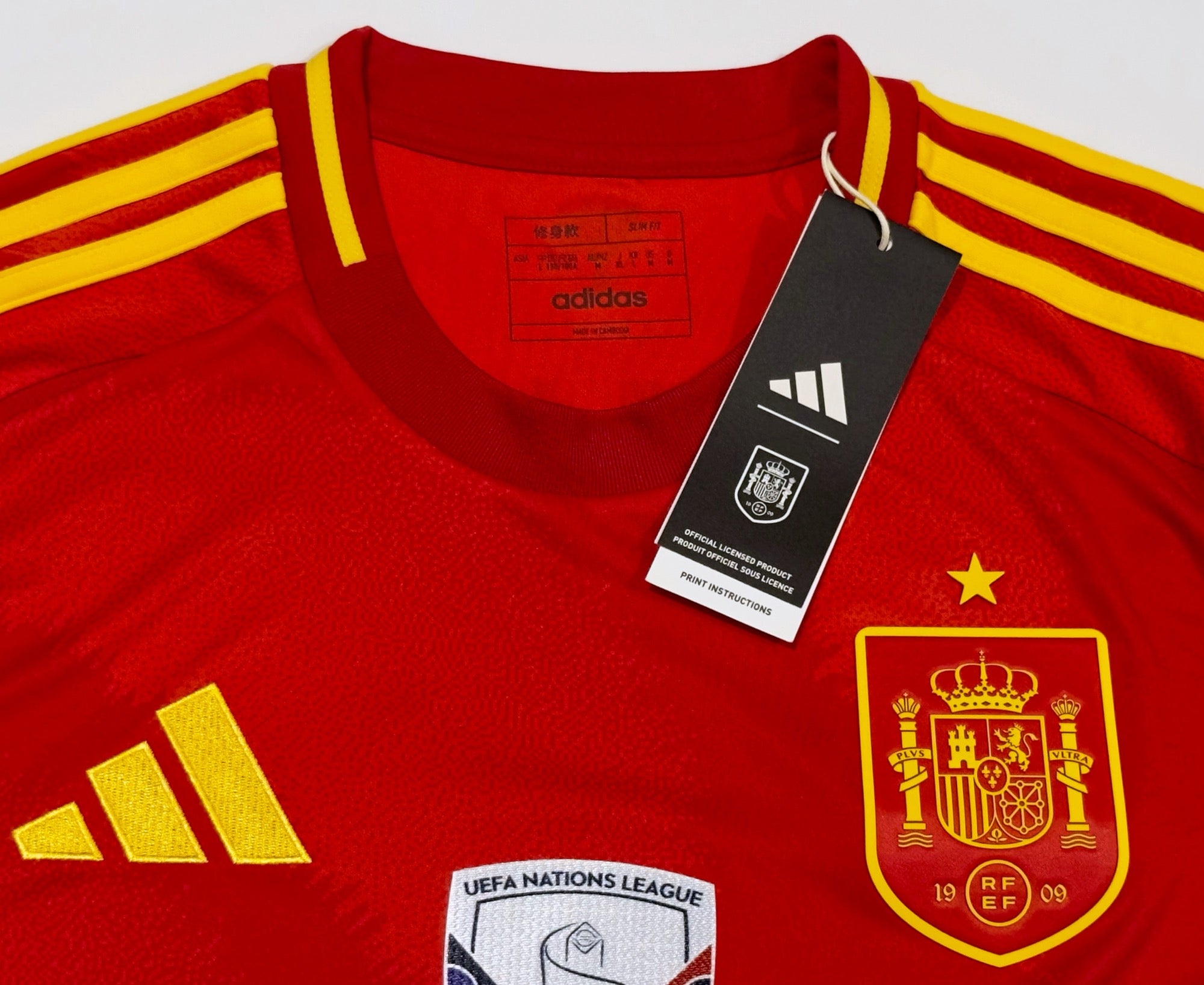 2024/25 Spain #19 LAMINE YAMAL Home Jersey (L)
