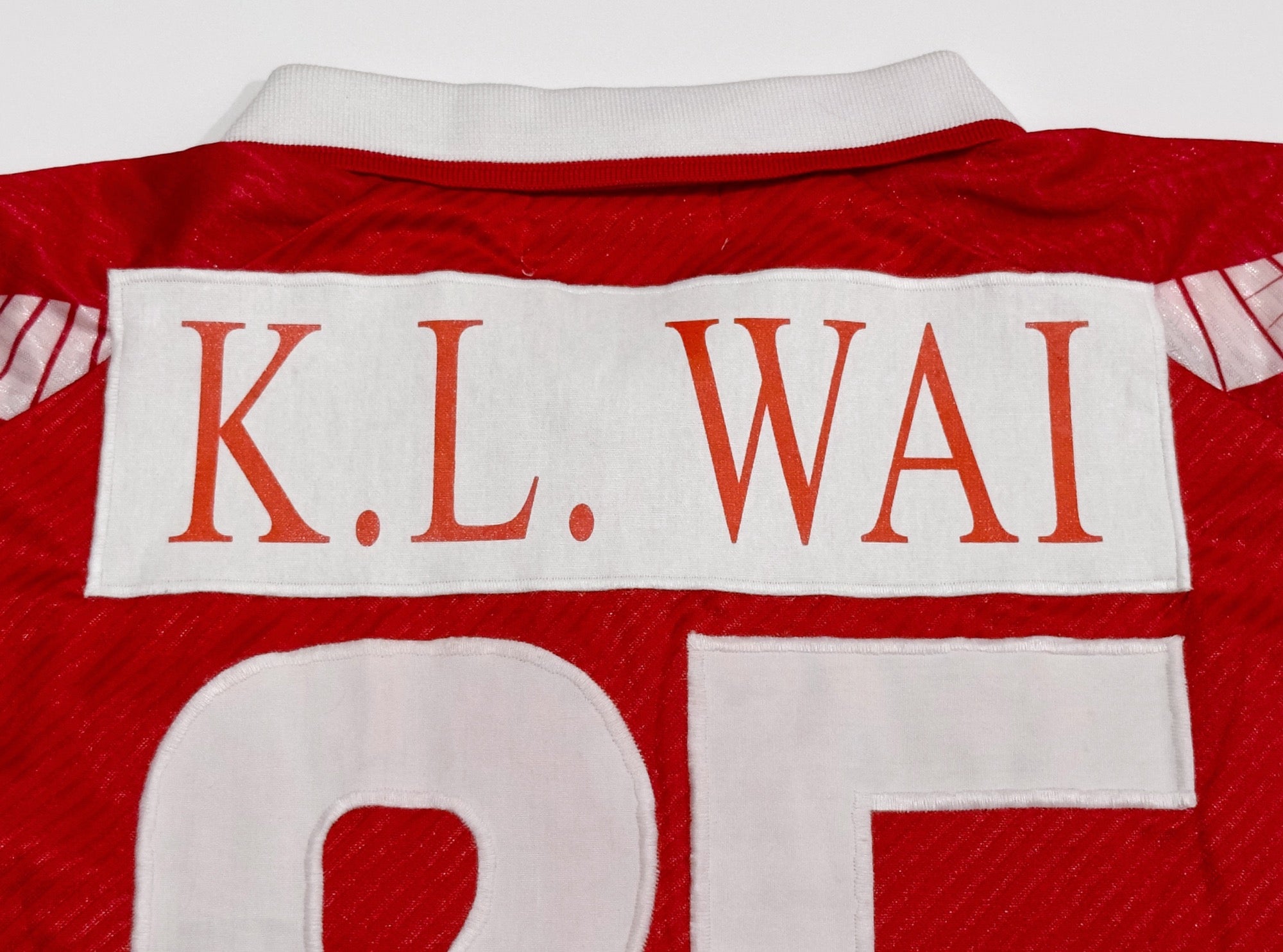 1997 Hong Kong #25 K.L. WAI Home Jersey (2XL)