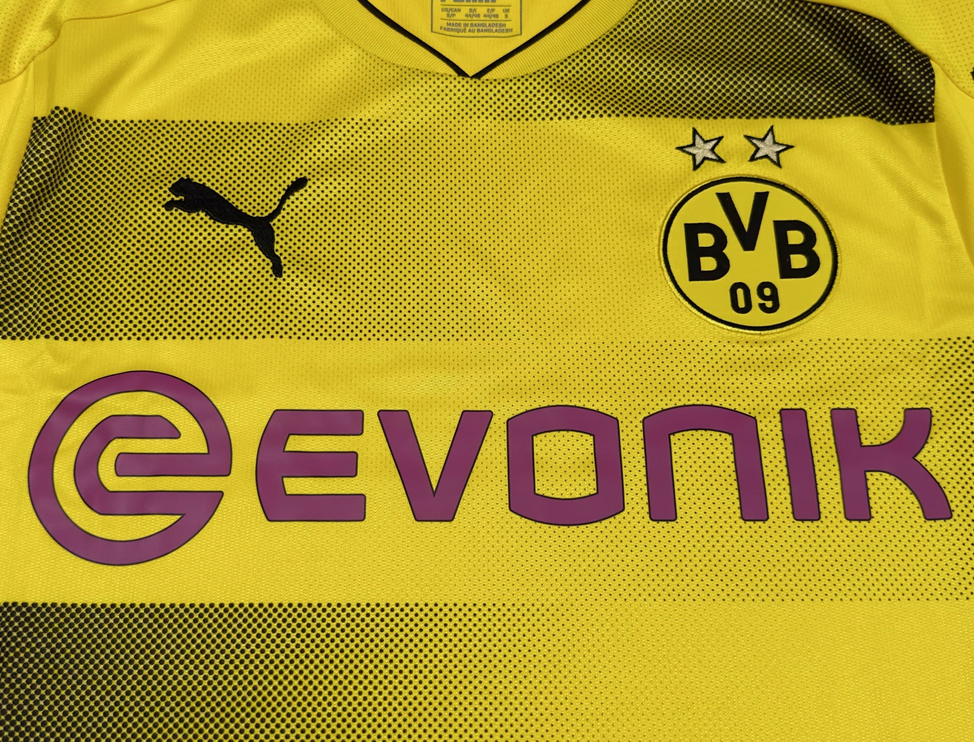 2017/18 Borussia Dortmund Home Jersey (S)