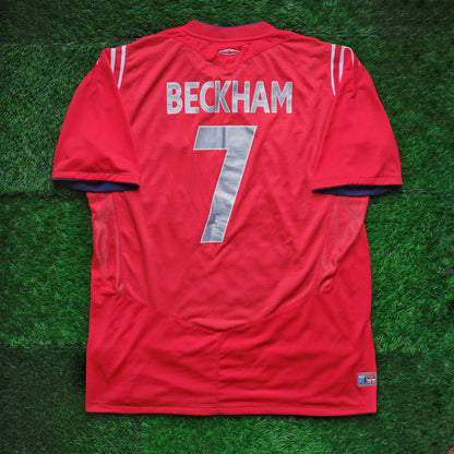 2004/06 England #7 BECKHAM Away Jersey (L)