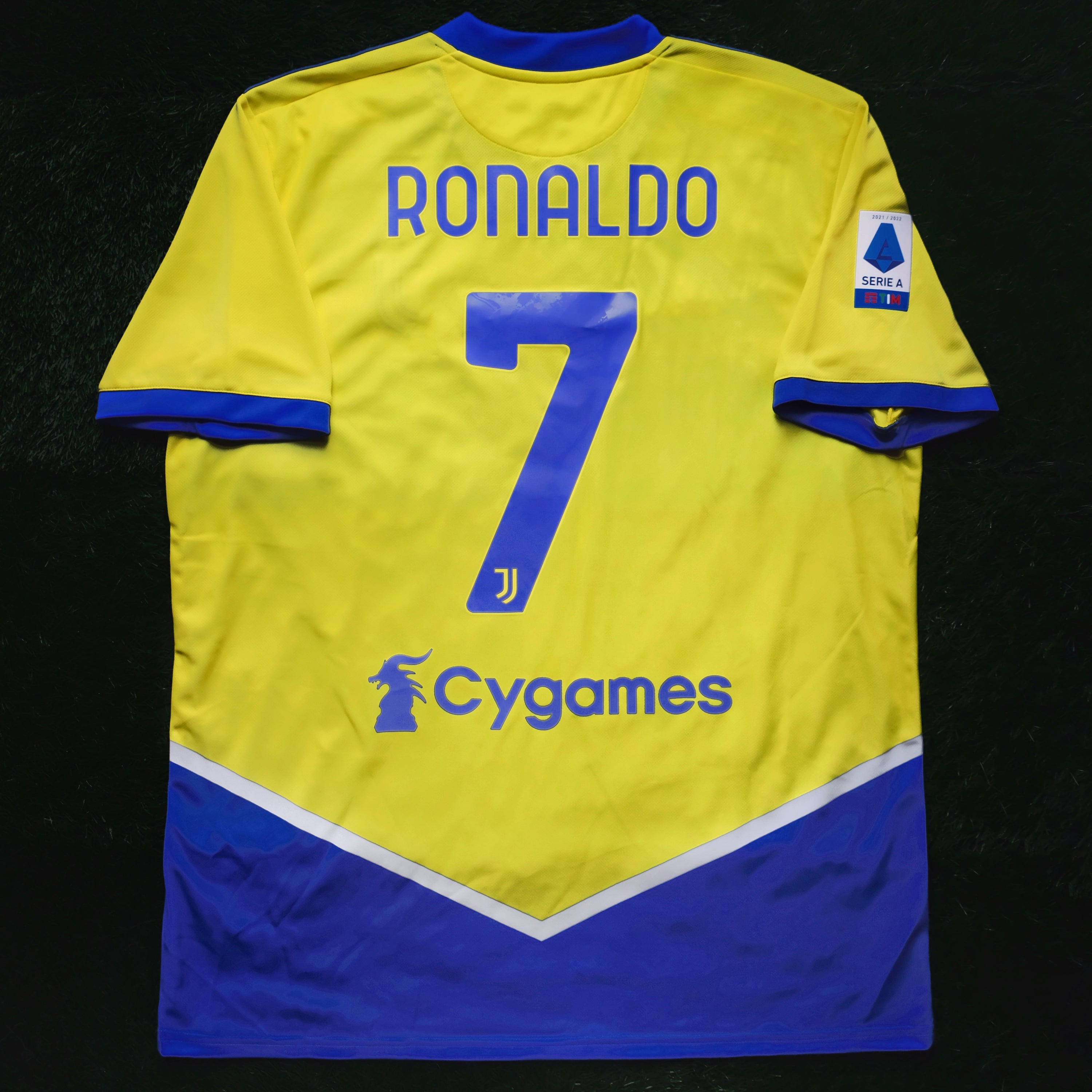 2021/22 Juventus #7 RONALDO Third Jersey (XL)