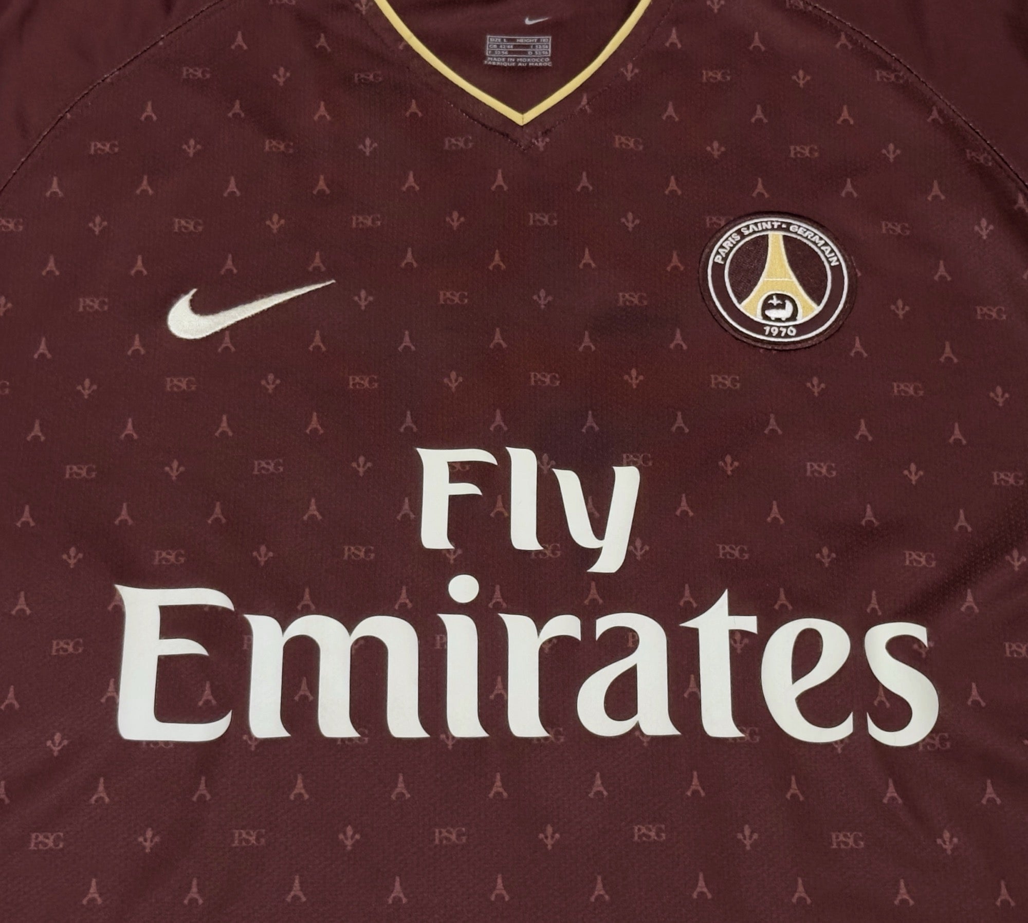 2006/07 PSG #15 KALOU Away Jersey (L)