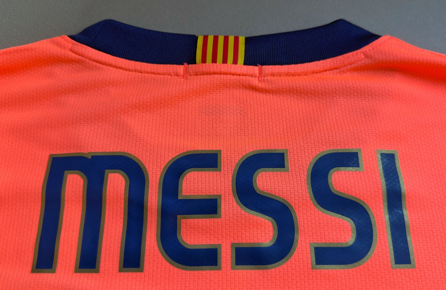 2009/11 Barcelona #10 MESSI Away Jersey (L)