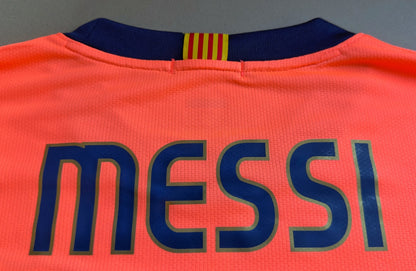 2009/11 Barcelona #10 MESSI Away Jersey (L)