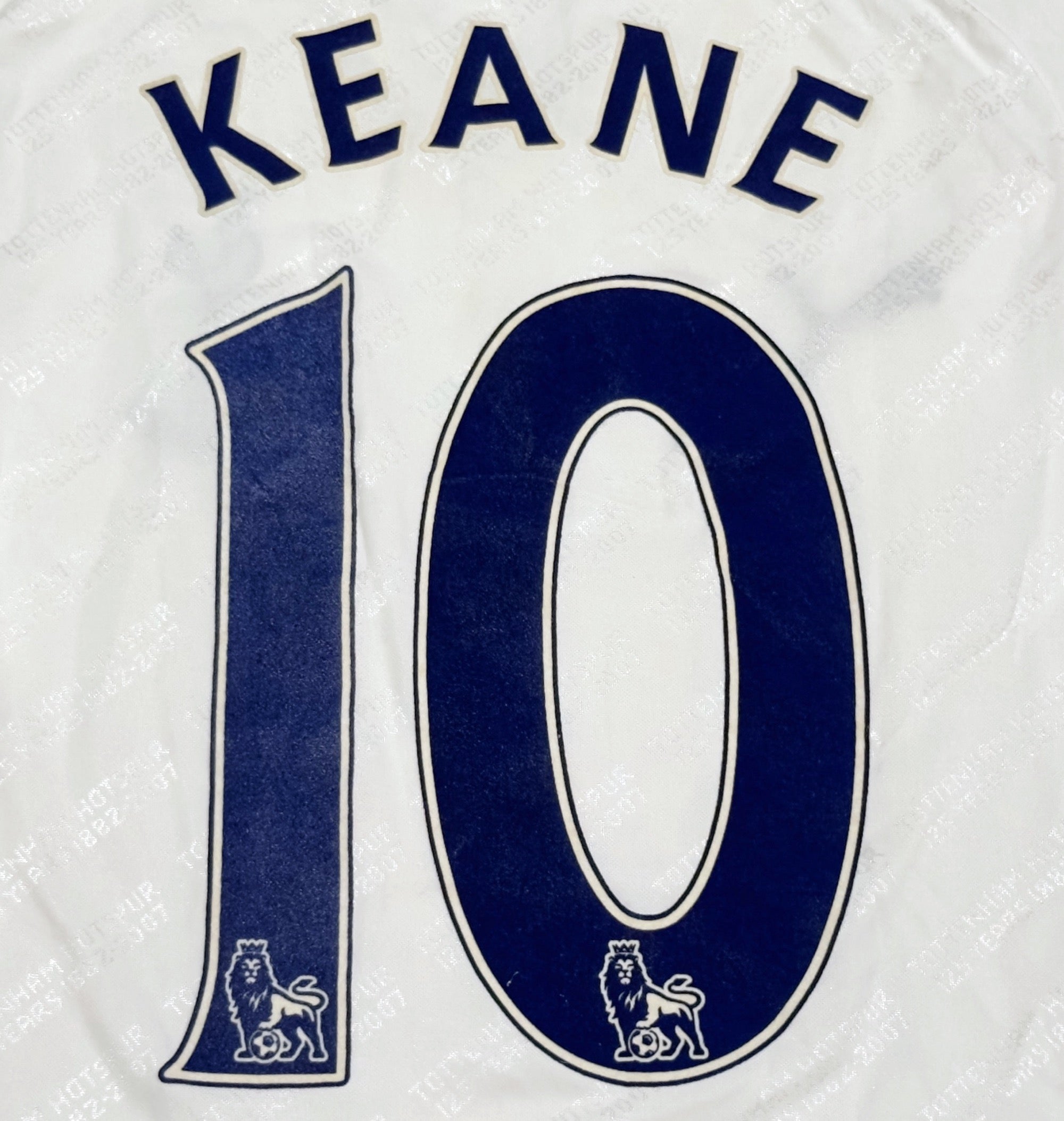 2007/08 Tottenham #10 KEANE Home Jersey (L)