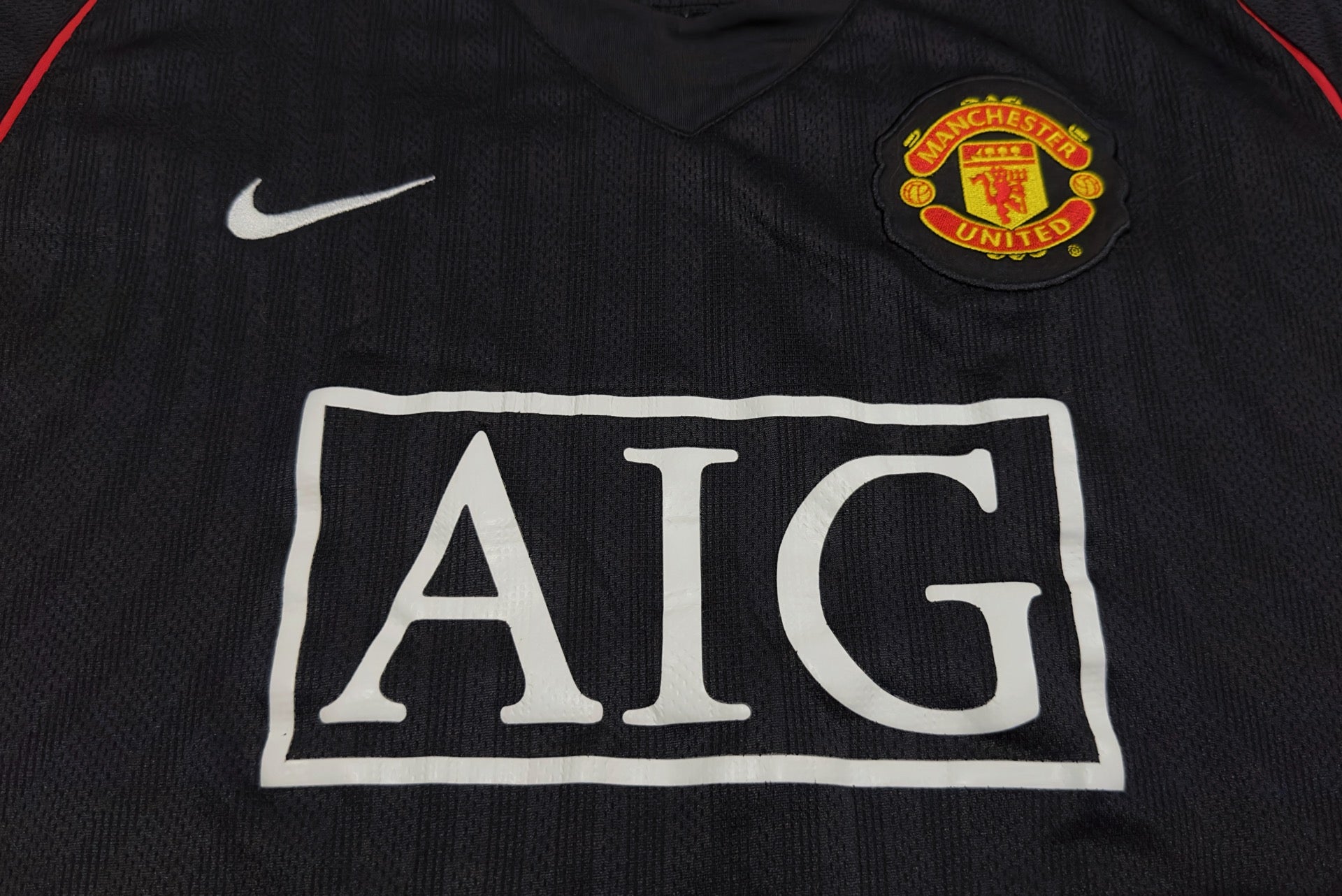 2007/08 Man Utd #7 RONALDO Away Jersey (L)