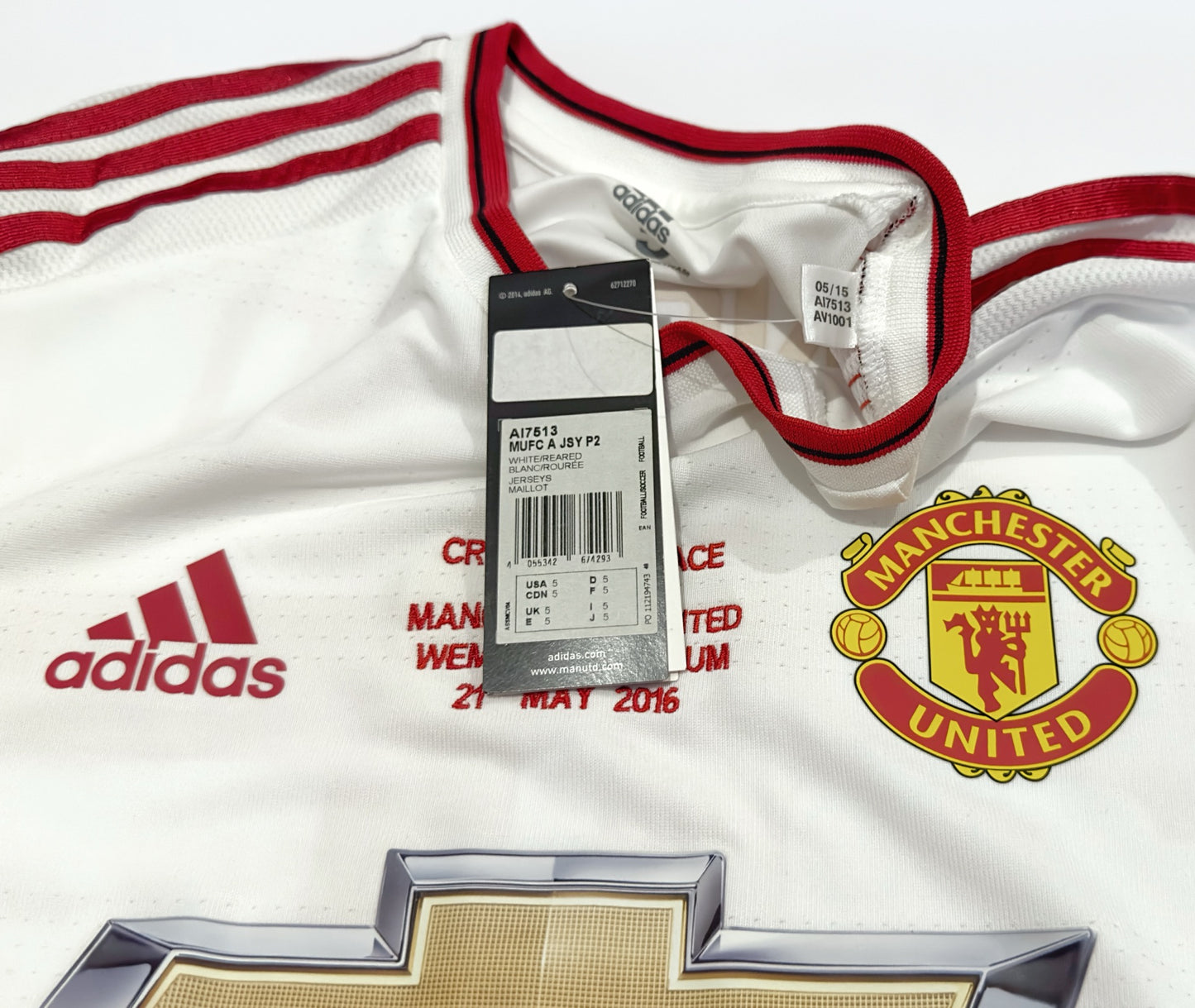 2015/16 Man Utd #35 LINGARD Away Jersey (S)