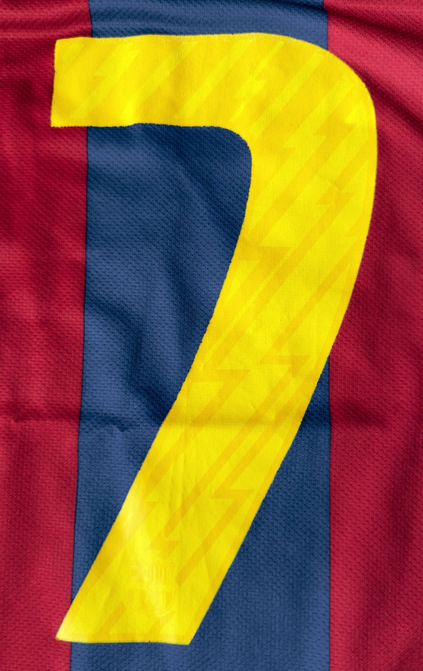 2010/11 Barcelona #7 DAVID VILLA Home Jersey (M)