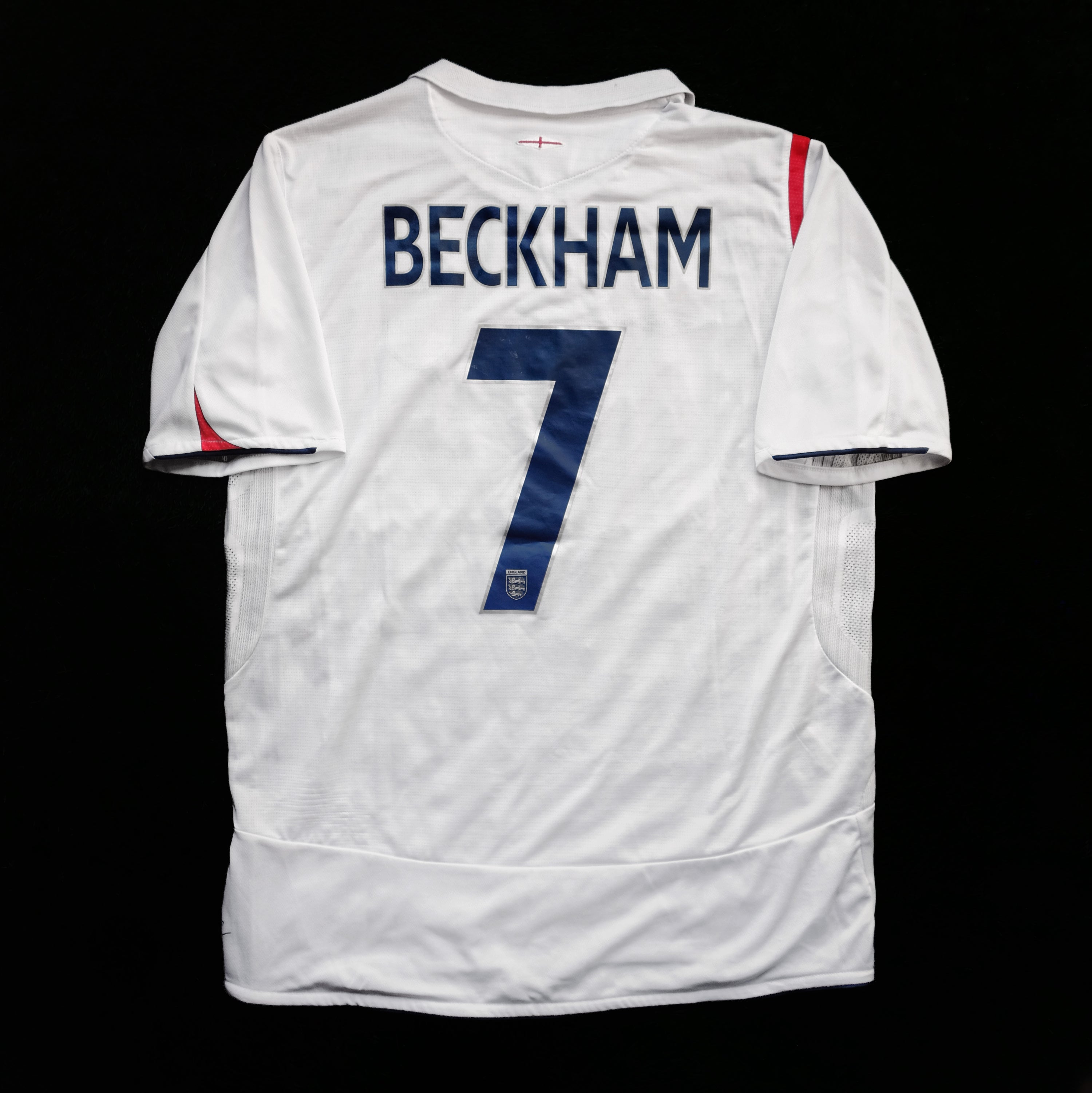 2005/07 England #7 BECKHAM Home Jersey (M)