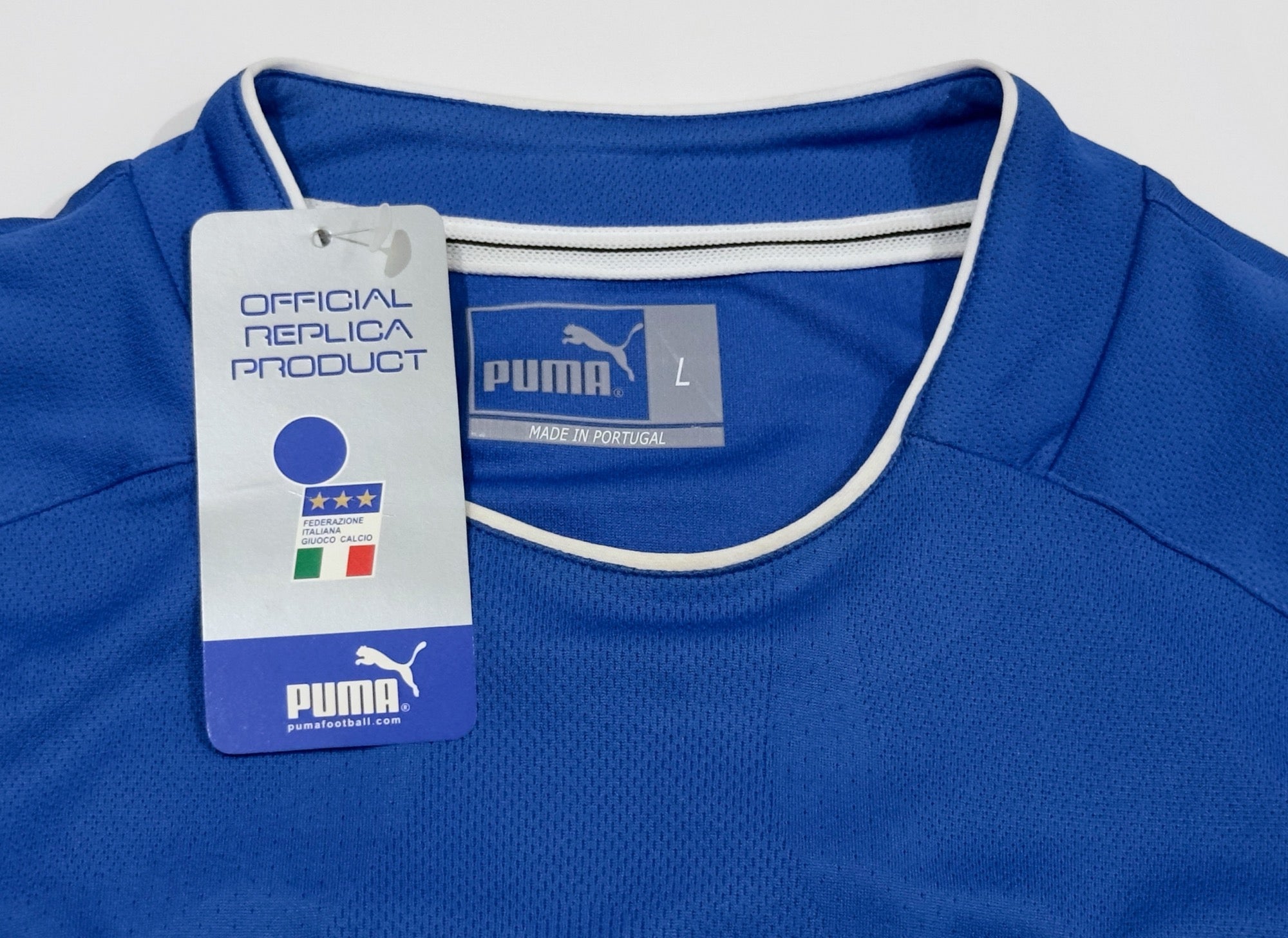 2003/04 Italy #21 VIERI Home Jersey (L) L/S
