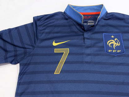 2012/13 France #7 RIBERY Home Jersey (M)