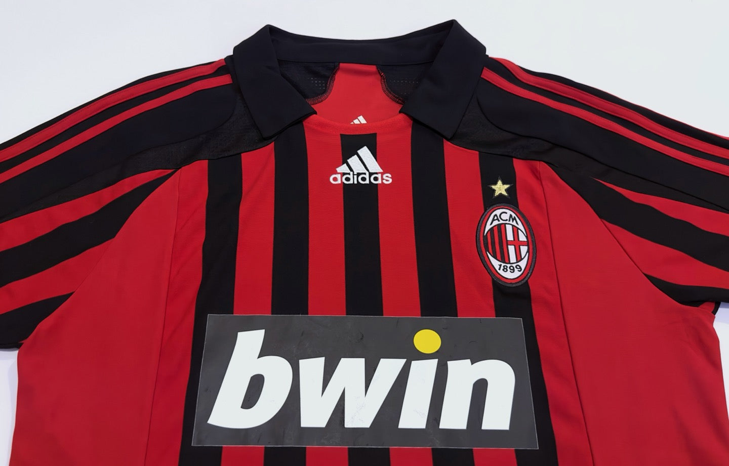 2007/08 AC Milan #99 RONALDO Home Jersey (M)