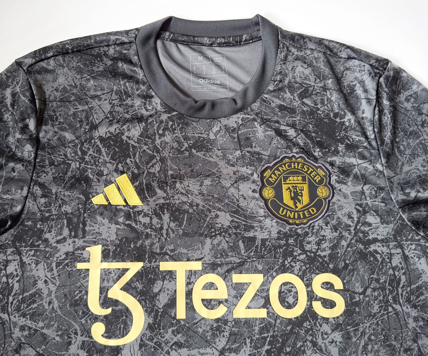 adidas Man Utd Stone Roses Pre-Match Jersey (M)