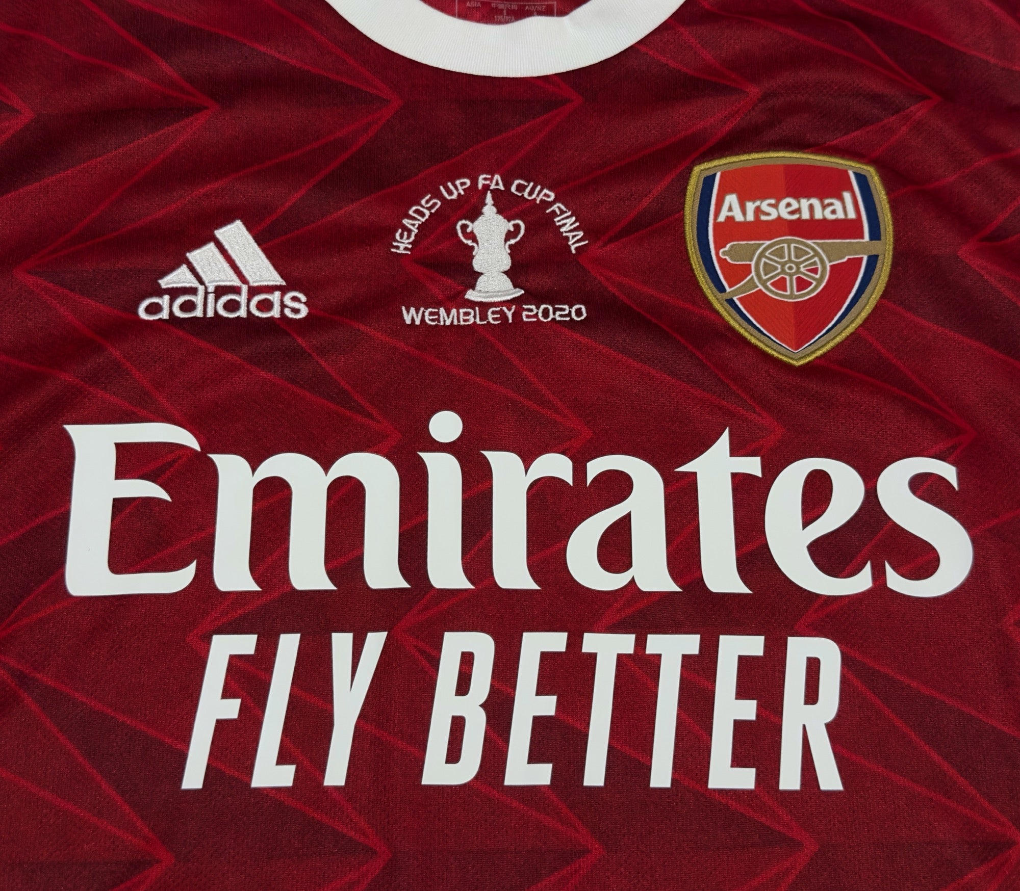 2020/21 Arsenal #14 AUBAMEYANG Home Jersey (S)