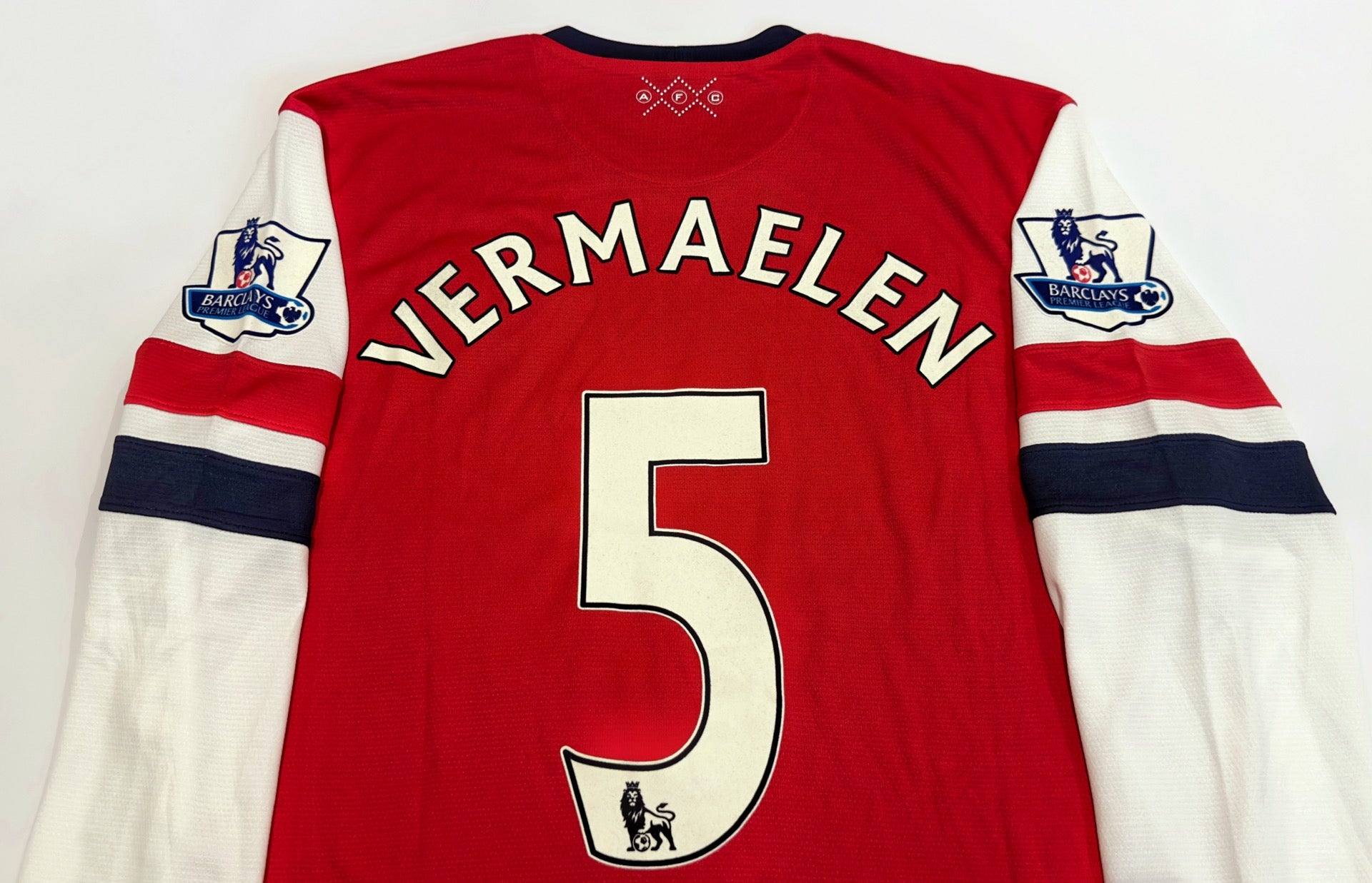 2012/14 Arsenal #5 VERMAELEN Home Jersey (L) L/S