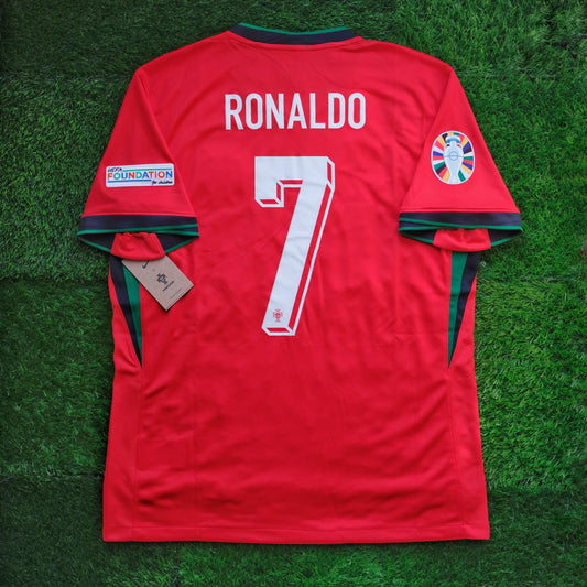 2024/25 Portugal #7 RONALDO Home Jersey (L)