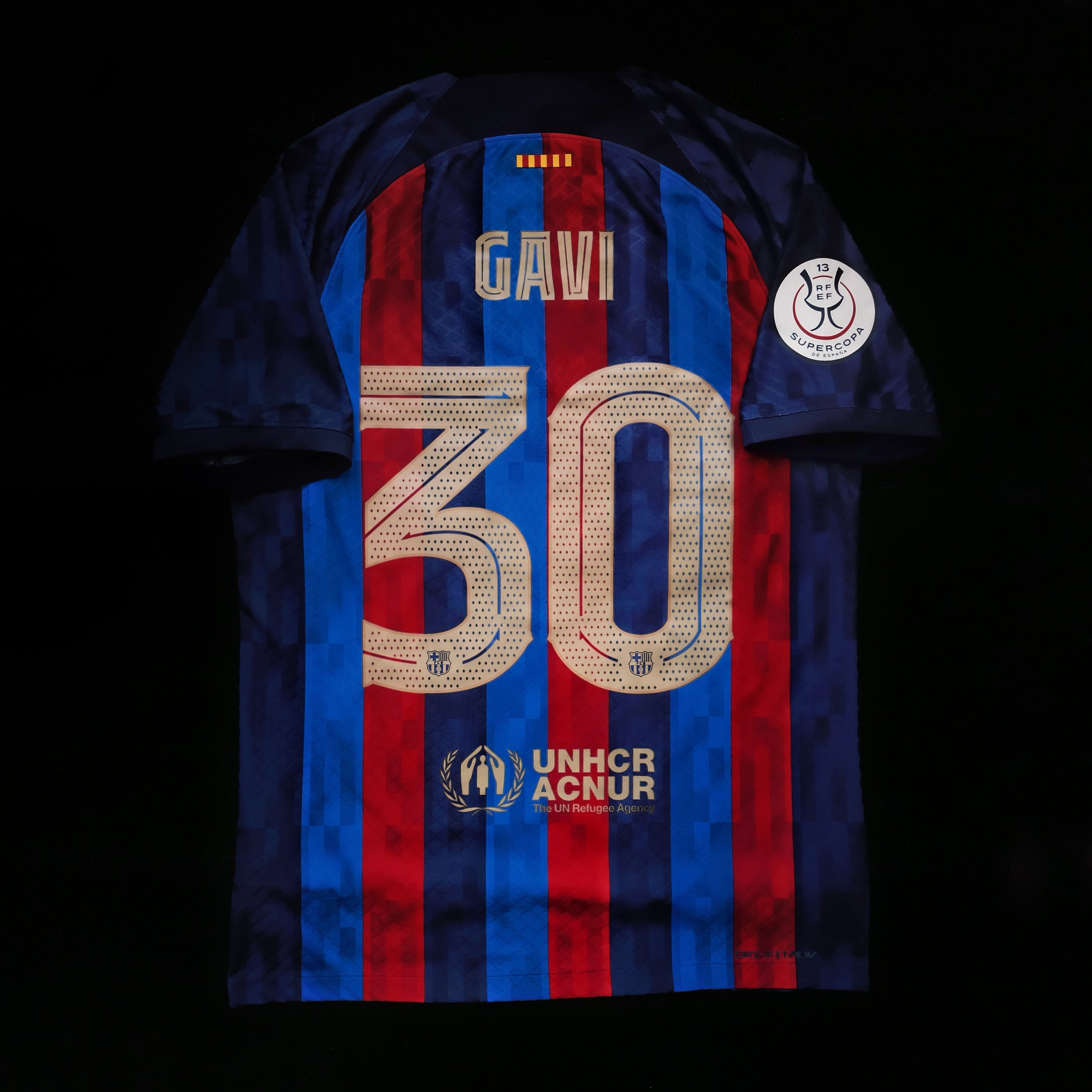 2022/23 Barcelona #30 GAVI Home Jersey (M)