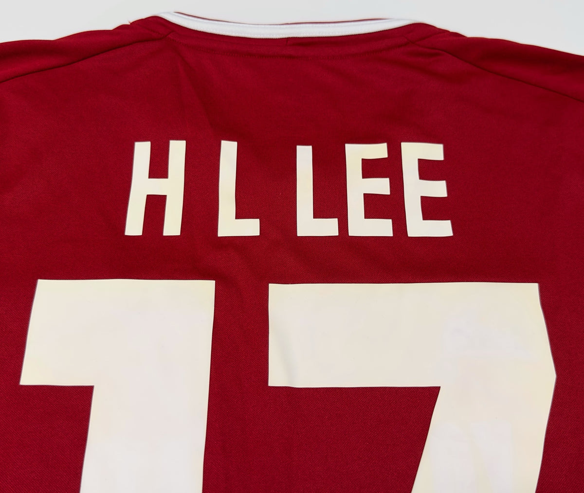 2012/13 South China #17 H L LEE Home Jersey (L) L/S