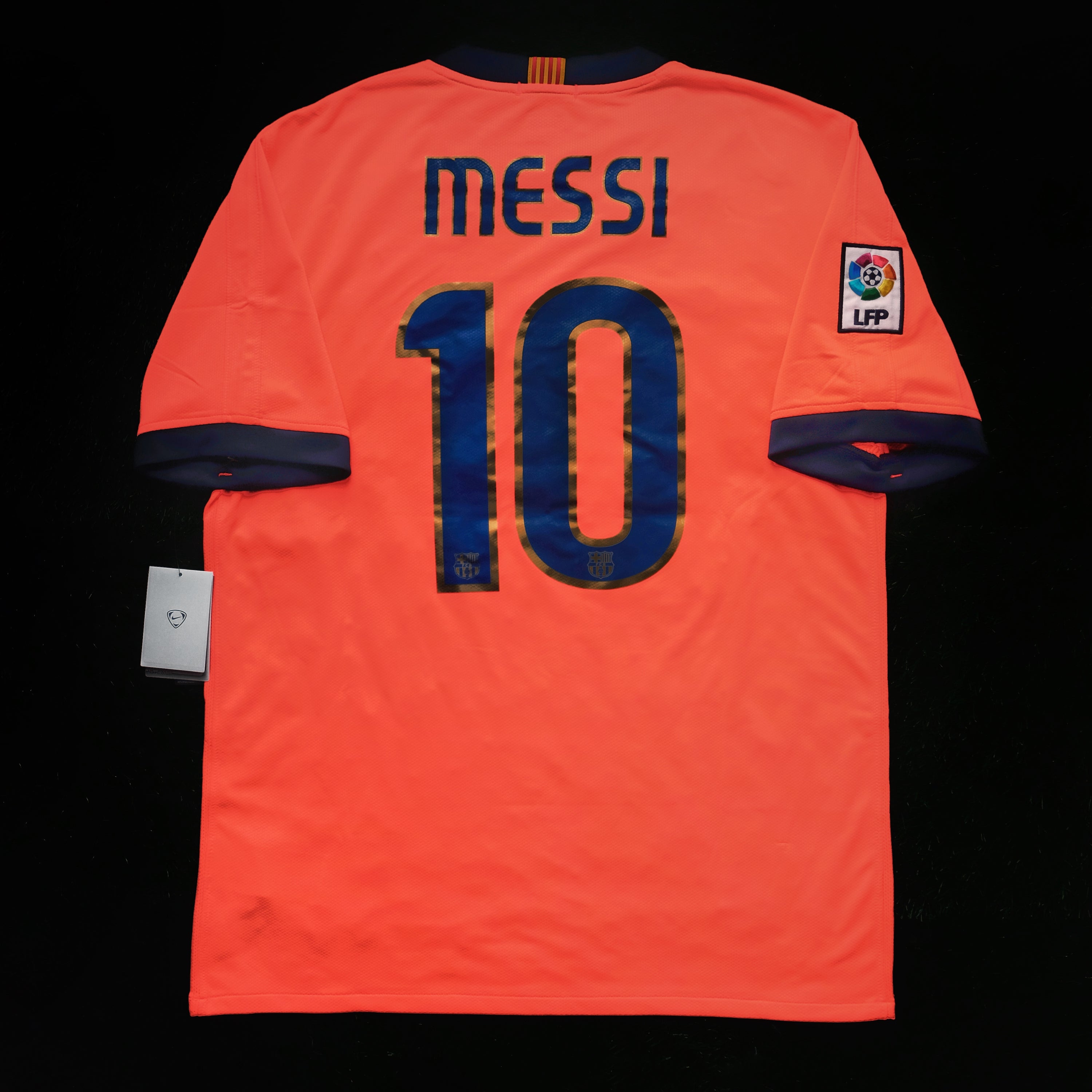 2009/11 Barcelona #10 MESSI Away Jersey (L)